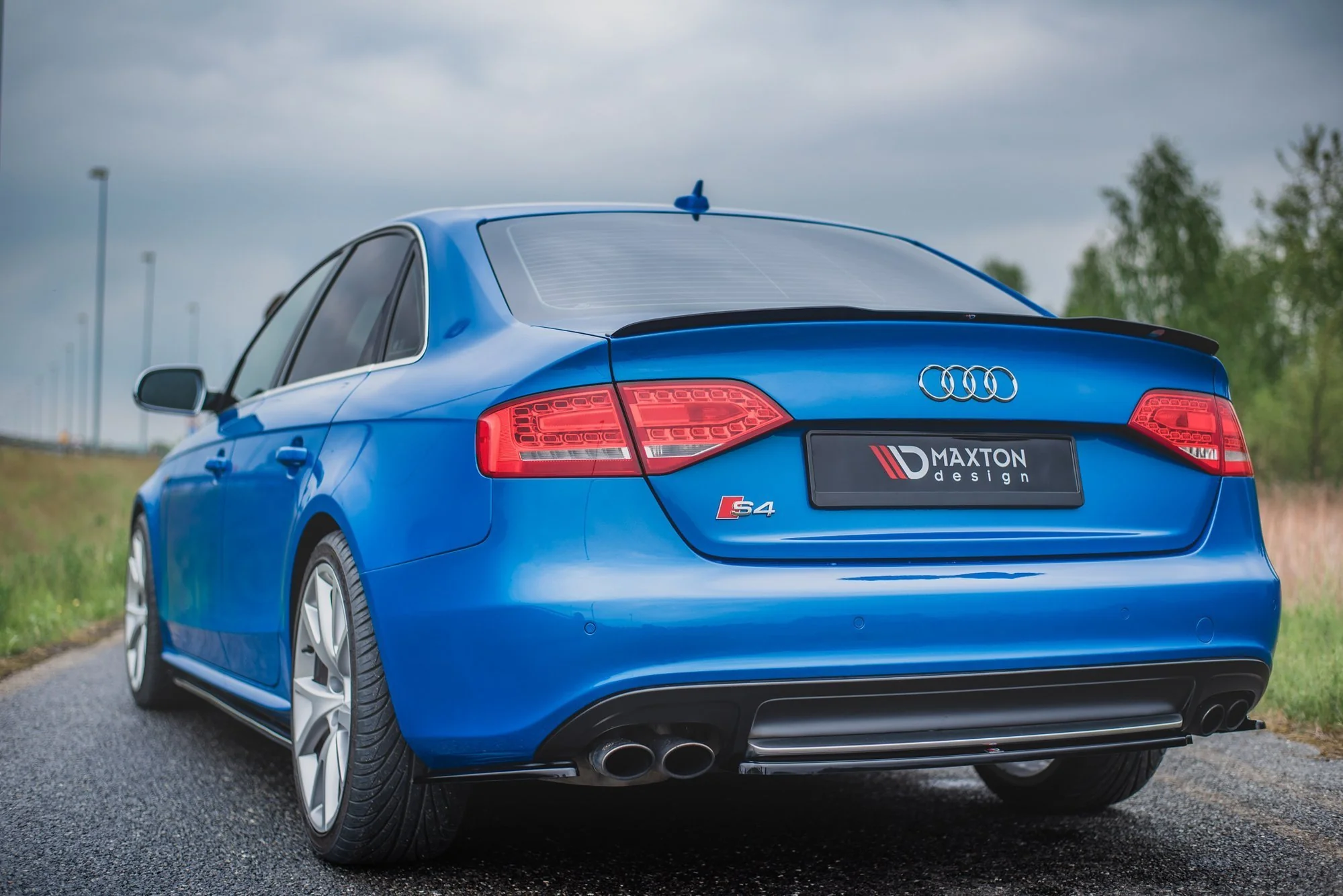 SPOILER CAP AUDI A4 / A4 S-LINE B8 / B8 FL SEDAN - Image 5