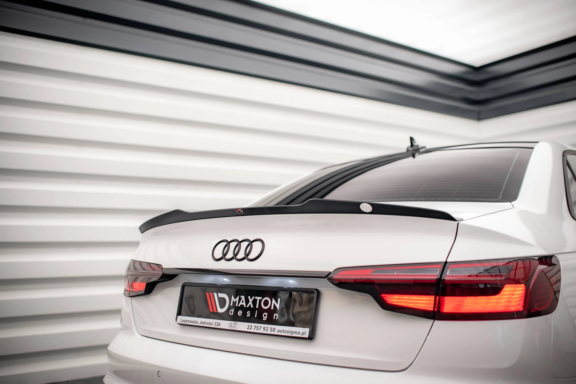 SPOILER CAP AUDI A4 SEDAN B9 FACELIFT - Image 3