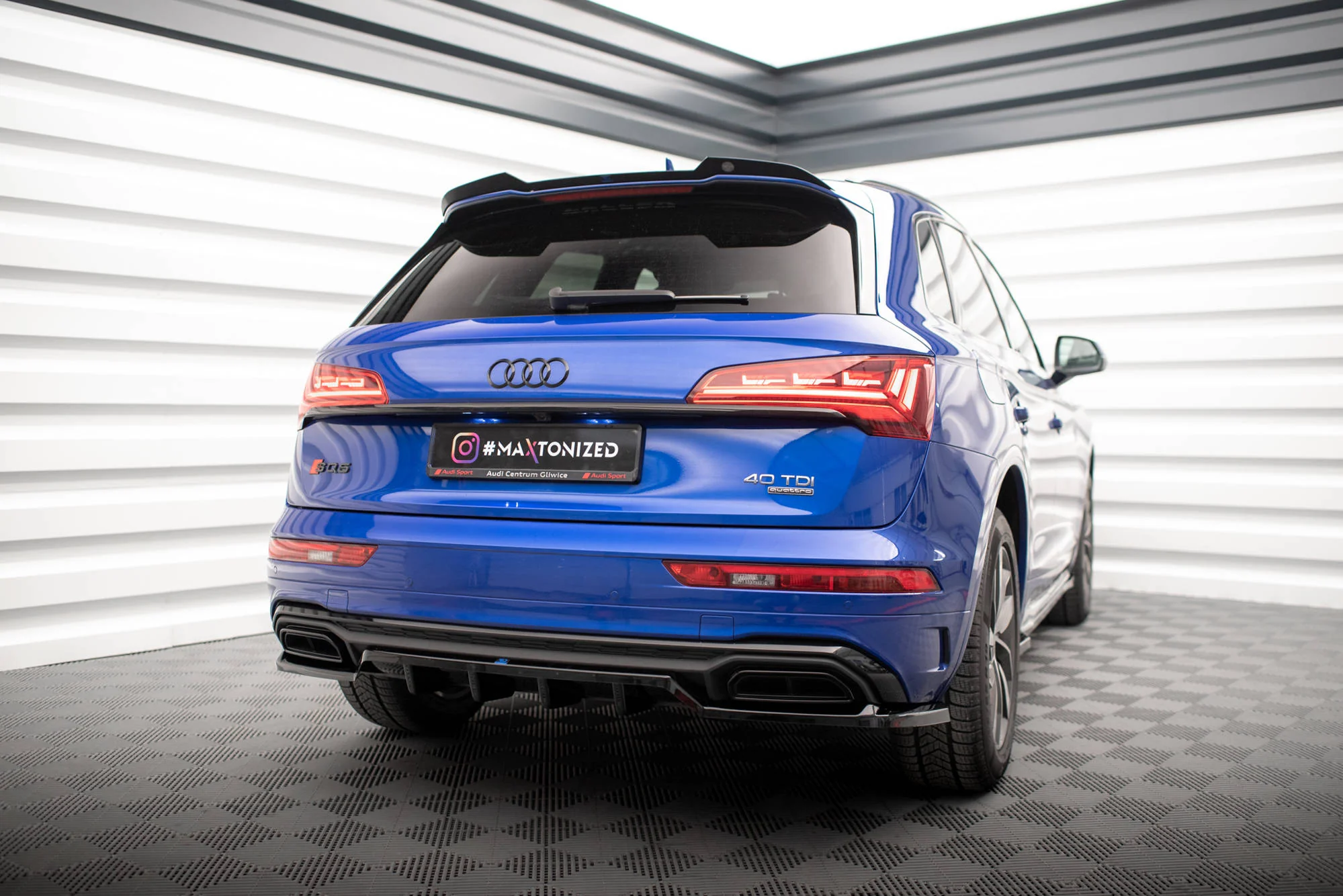 SPOILER CAP AUDI Q5 S-LINE SUV MK2 FACELIFT - Image 4