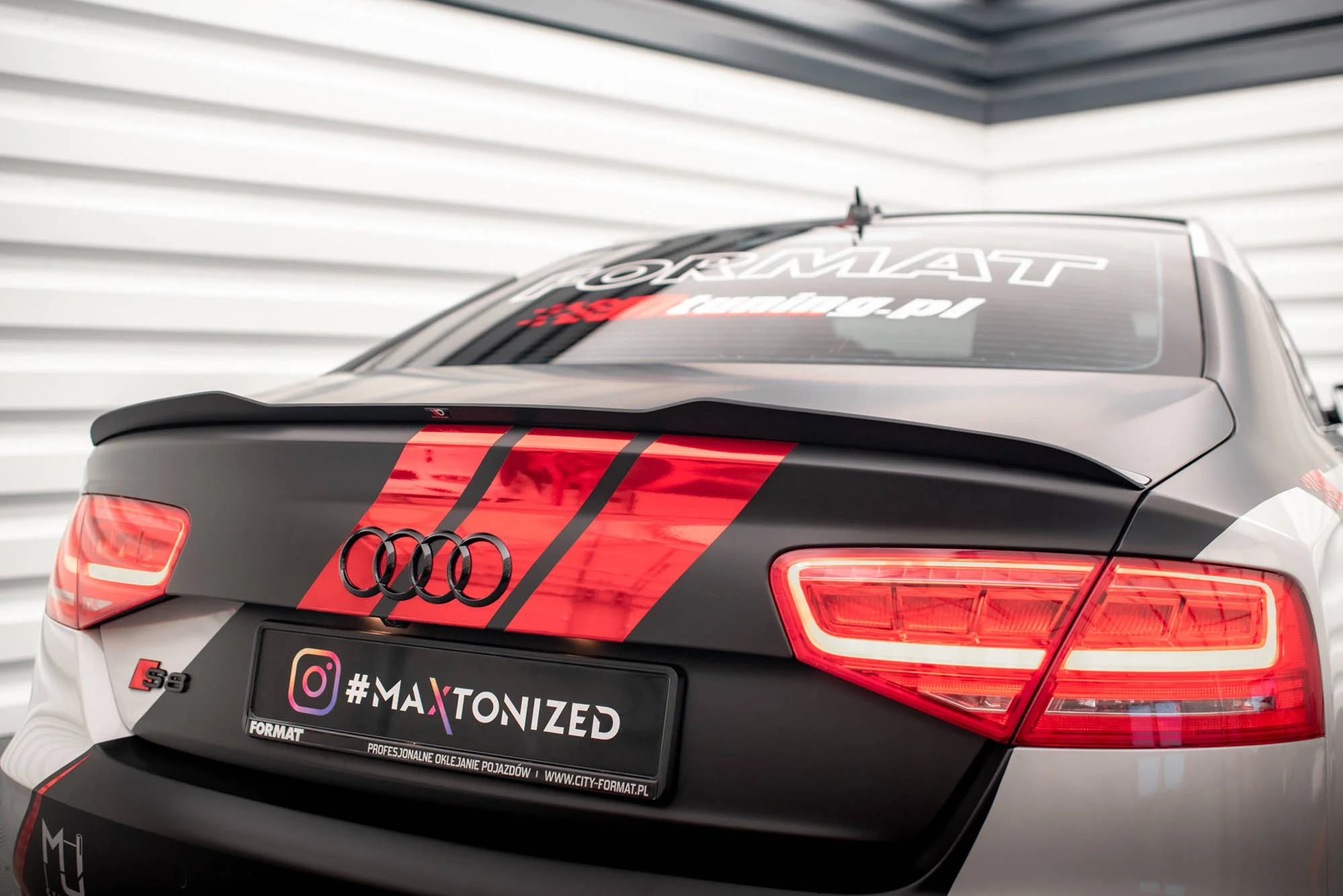 SPOILER CAP AUDI S8 D4 - Image 3