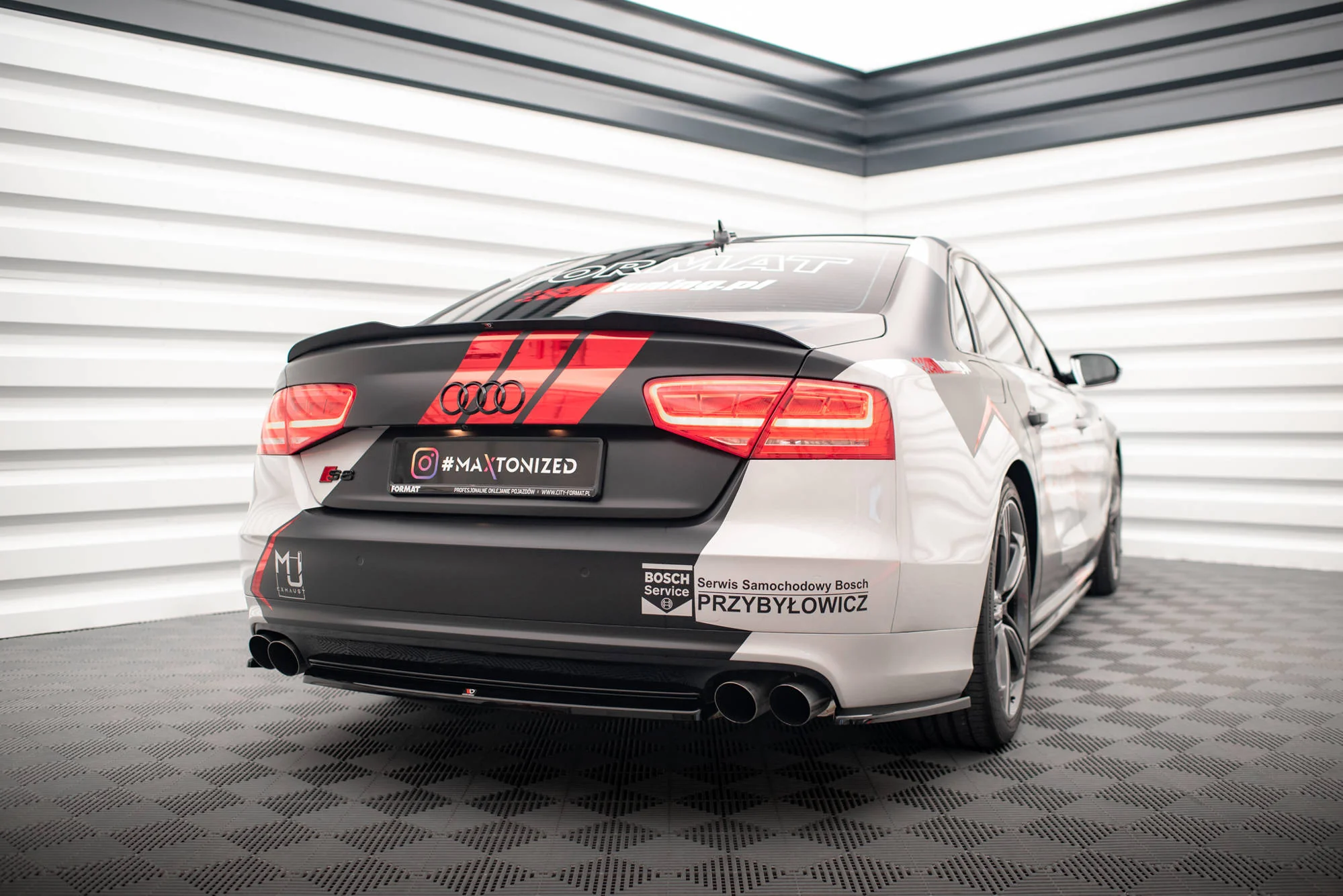 SPOILER CAP AUDI S8 D4 - Image 4