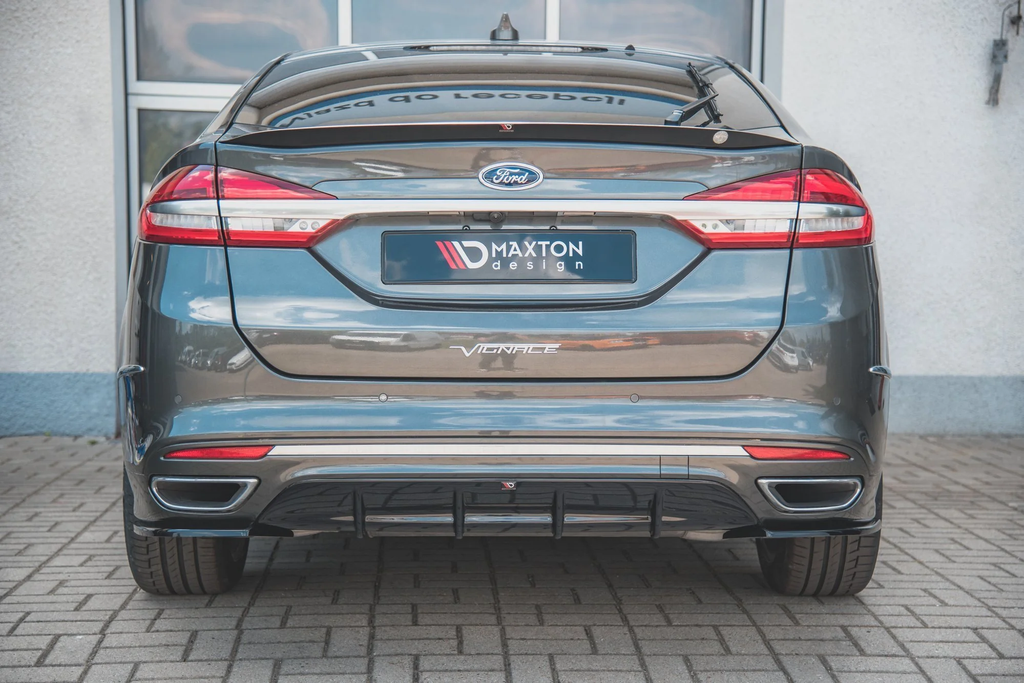 SPOILER CAP FORD MONDEO (FUSION) LIFTBACK MK5 FACELIFT - Image 2
