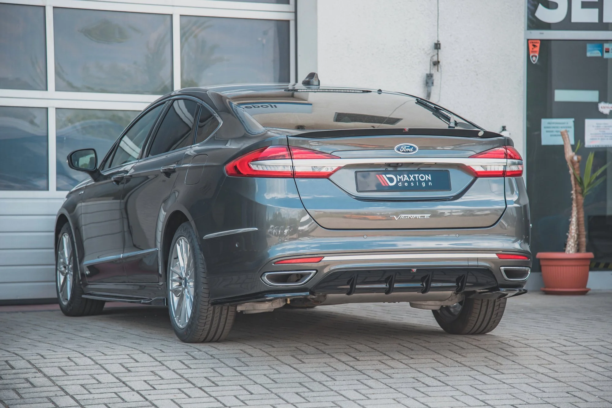 SPOILER CAP FORD MONDEO (FUSION) LIFTBACK MK5 FACELIFT - Image 4