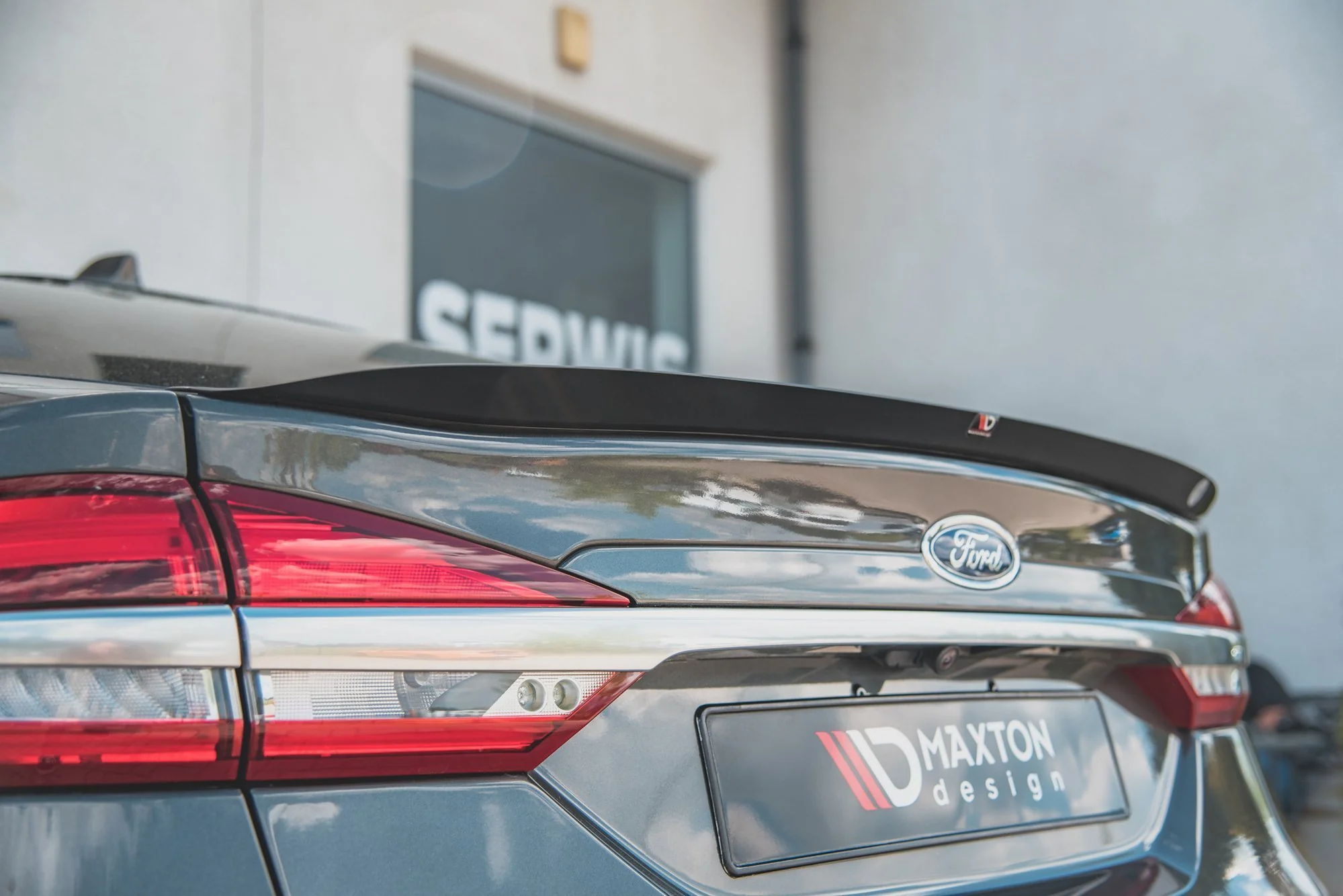 SPOILER CAP FORD MONDEO (FUSION) LIFTBACK MK5 FACELIFT - Image 6