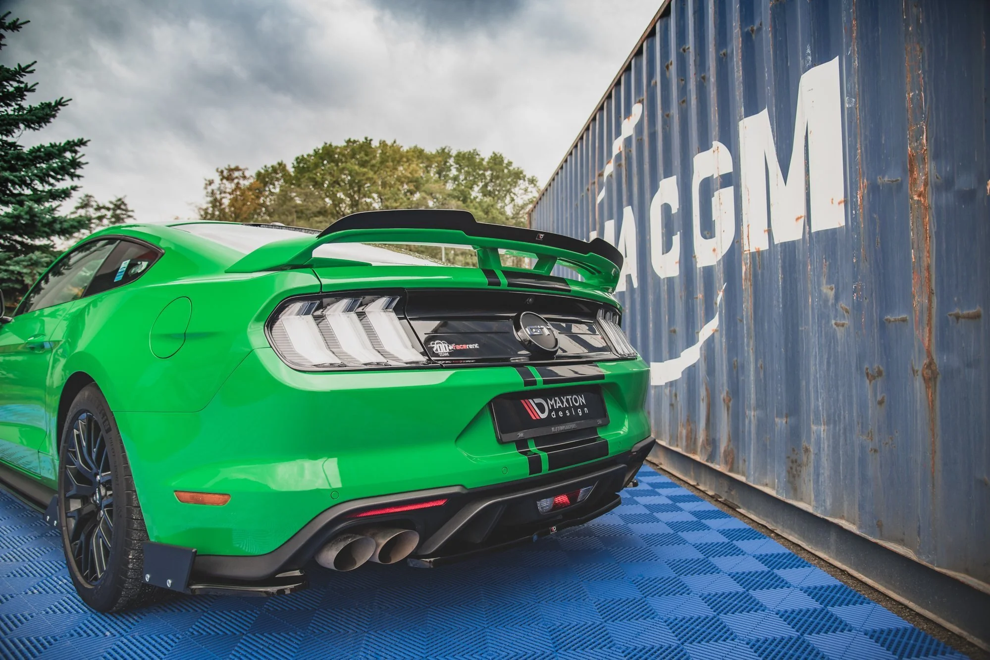SPOILER CAP FORD MUSTANG GT MK6 FACELIFT - Image 2