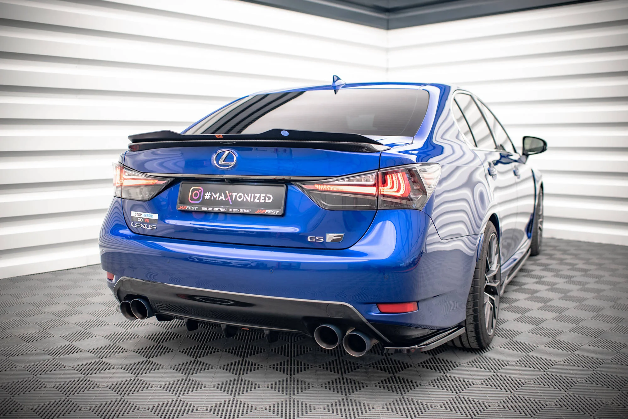 SPOILER CAP LEXUS GS F MK4 FACELIFT - Image 2