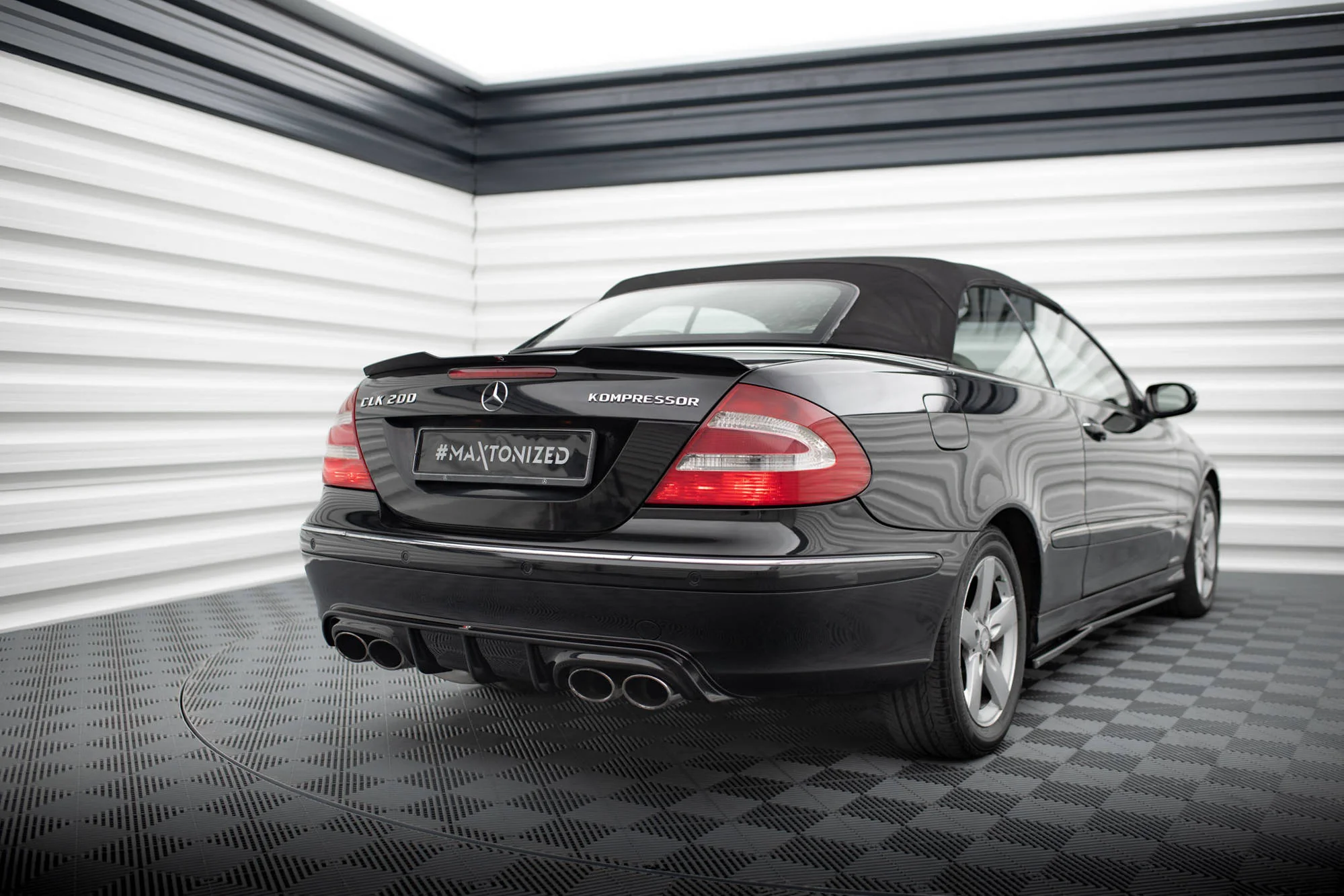 SPOILER CAP MERCEDES-BENZ CLK CABRIOLET A209 - Image 2