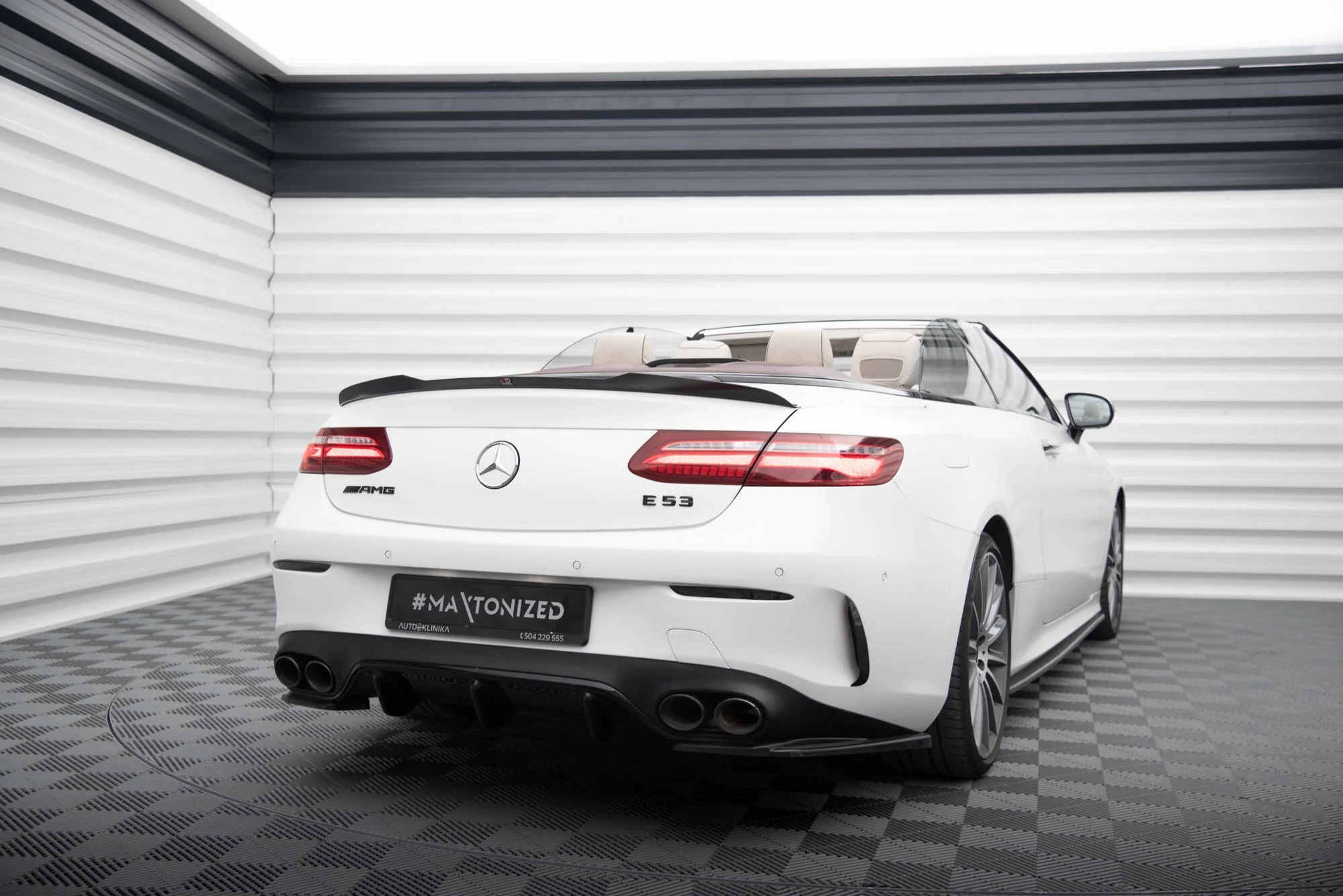 SPOILER CAP MERCEDES-BENZ E CABRIOLET A238 AMG-LINE / E53 AMG - Image 2