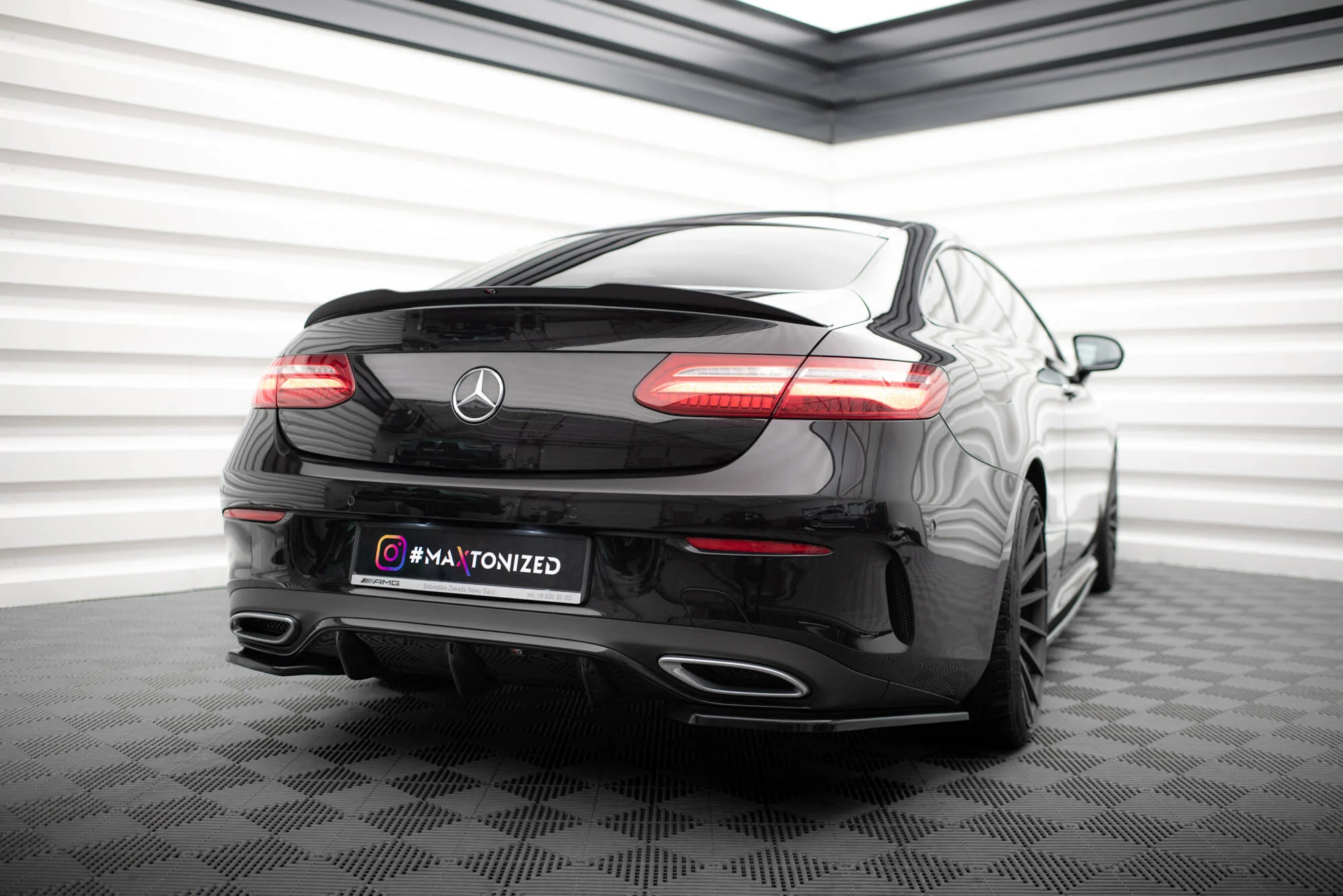 SPOILER CAP MERCEDES-BENZ E-CLASS COUPE (C238) AMG-LINE - Image 4