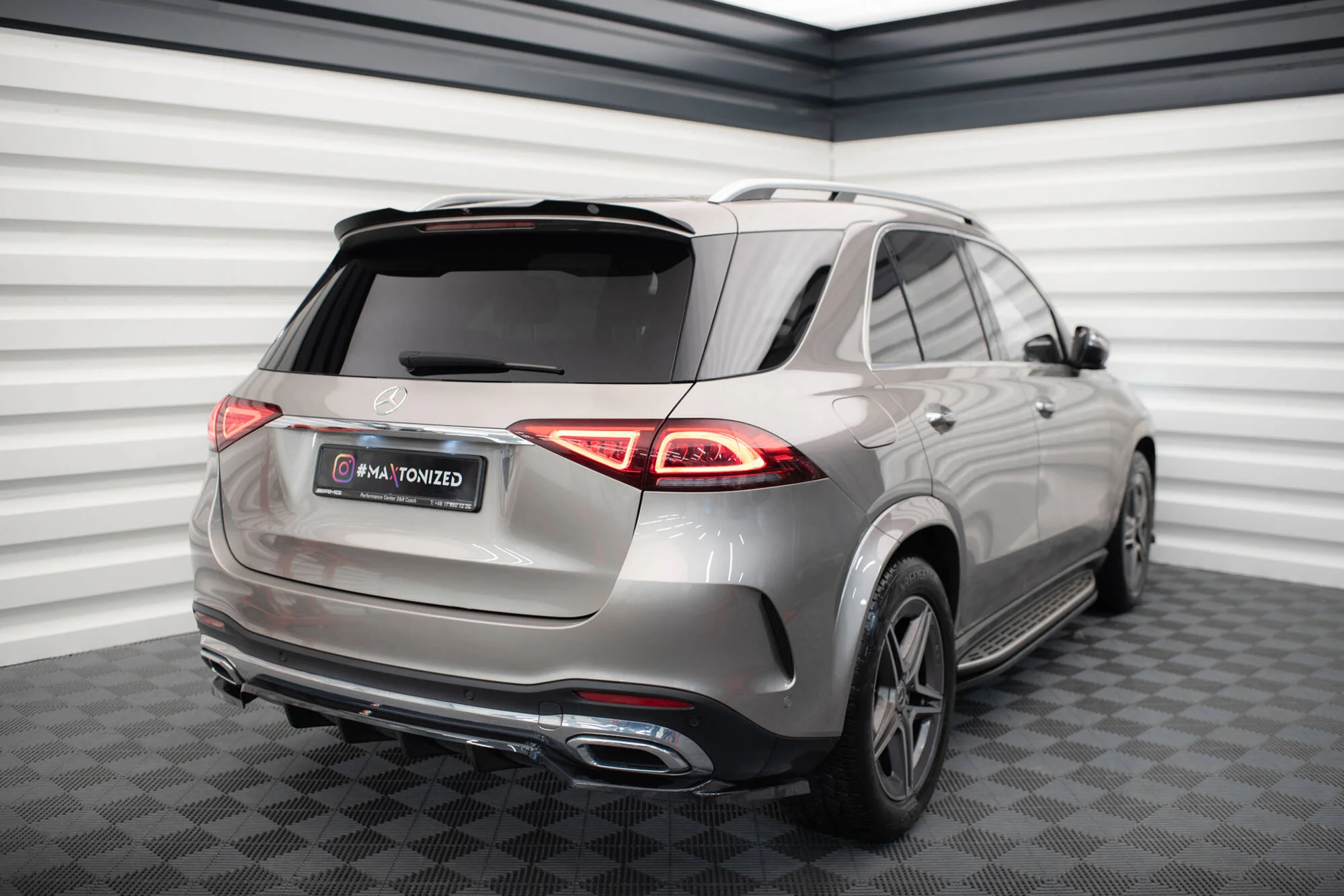 SPOILER CAP MERCEDES-BENZ GLE SUV AMG-LINE W167 - Image 2