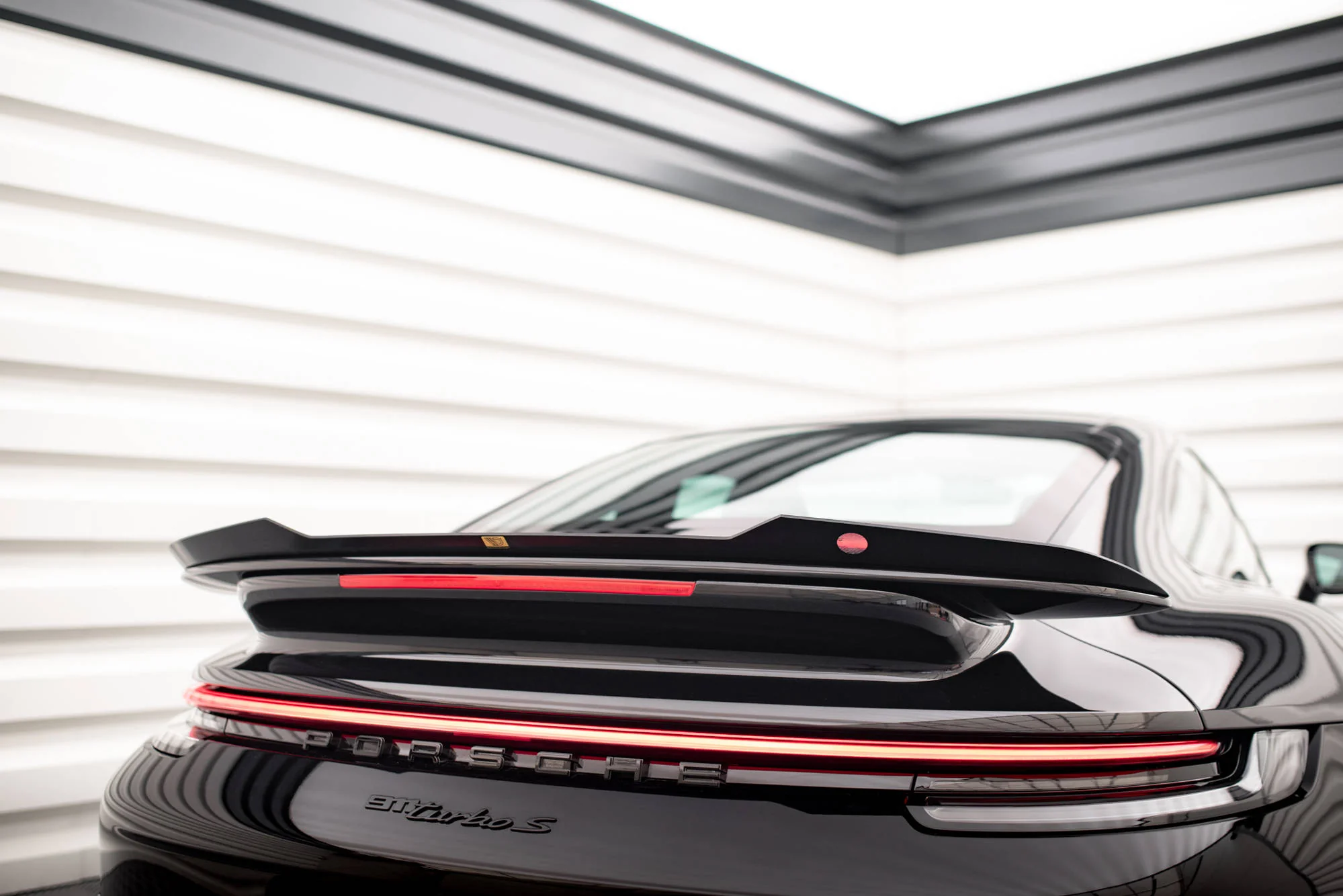 SPOILER CAP PORSCHE PORSCHE 911 TURBO S 992 - Image 3