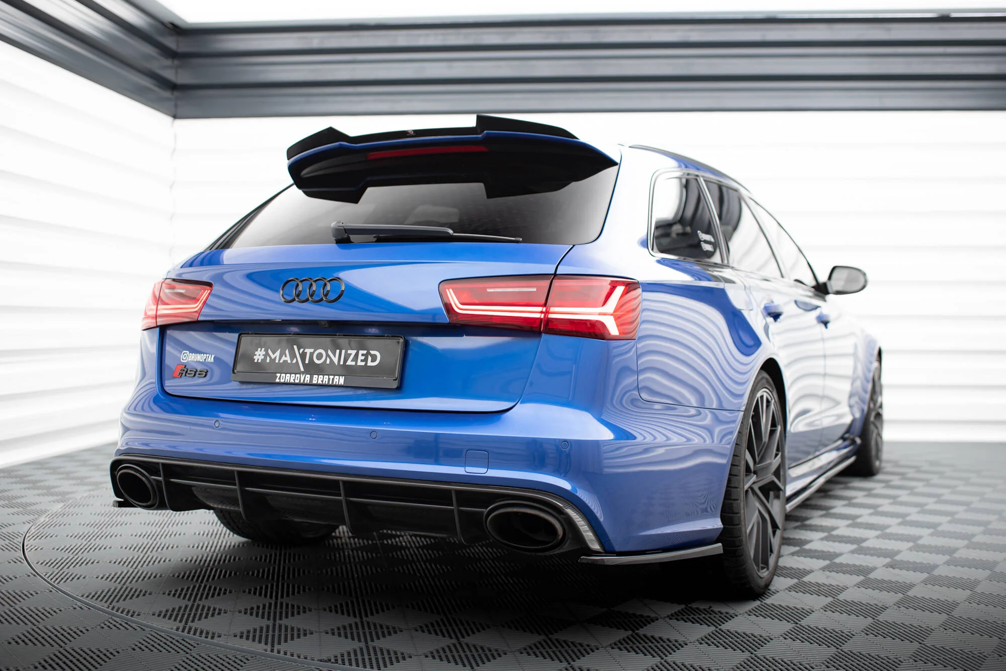 SPOILER CAP V.2 AUDI RS6 C7 - Image 3