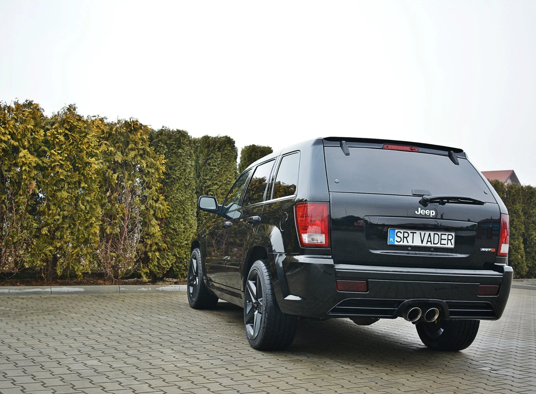 SPOILER EXTENSION JEEP GRAND CHEROKEE WK SRT8 - Image 3