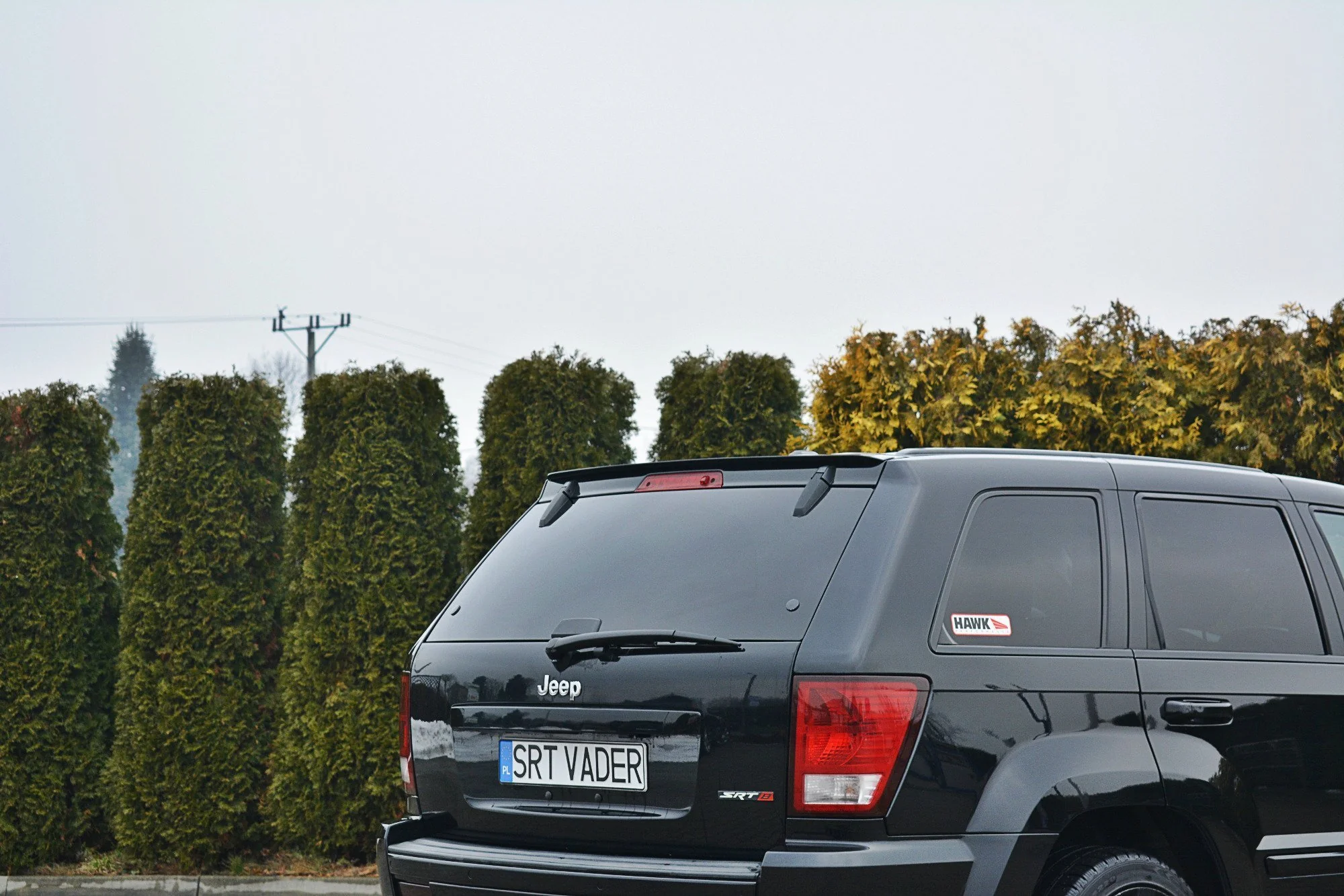 SPOILER EXTENSION JEEP GRAND CHEROKEE WK SRT8 - Image 4