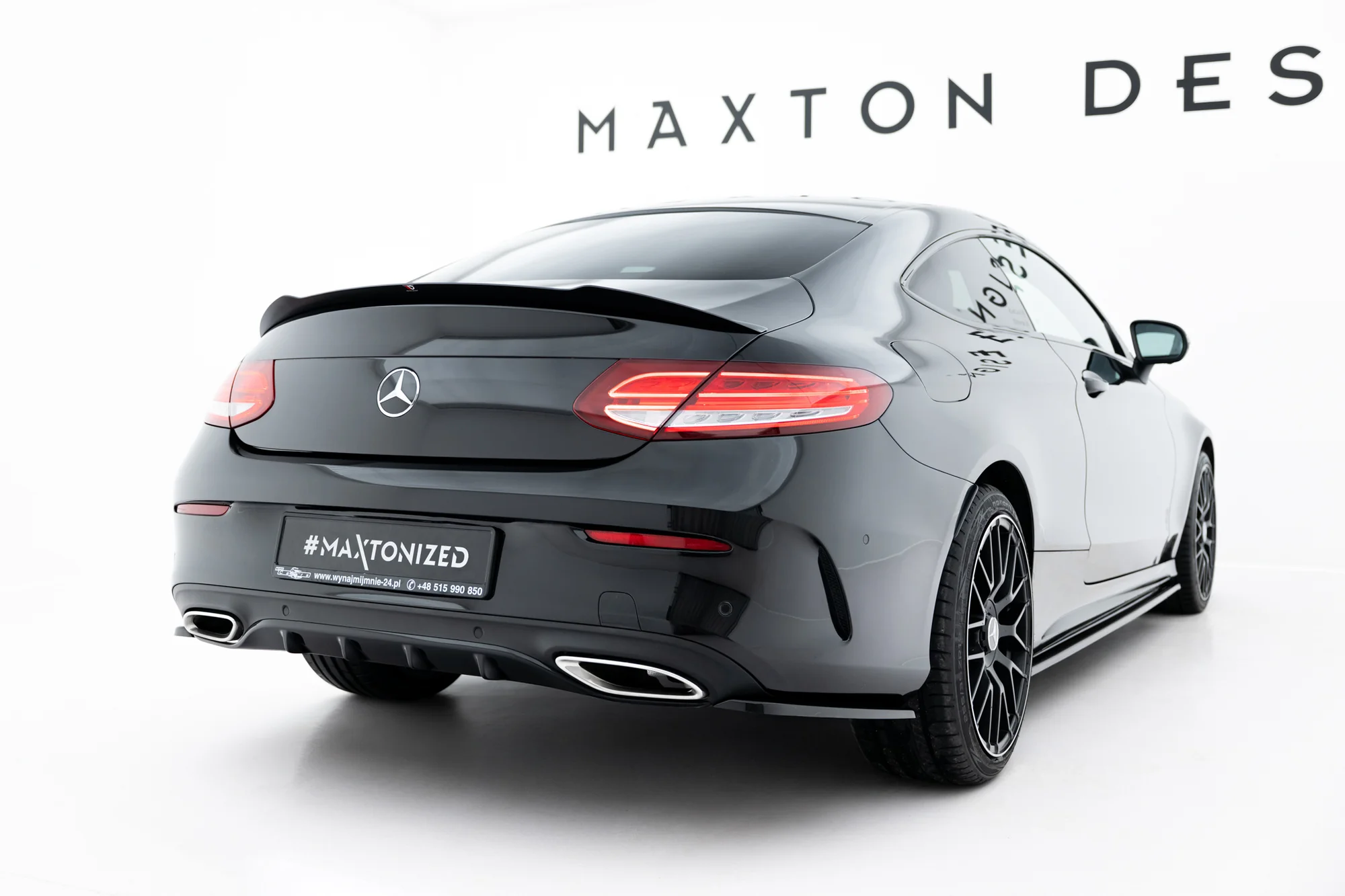 SPOILER EXTENSION MERCEDES- BENZ C-CLASS W205 COUPE AMG-LINE - Image 4