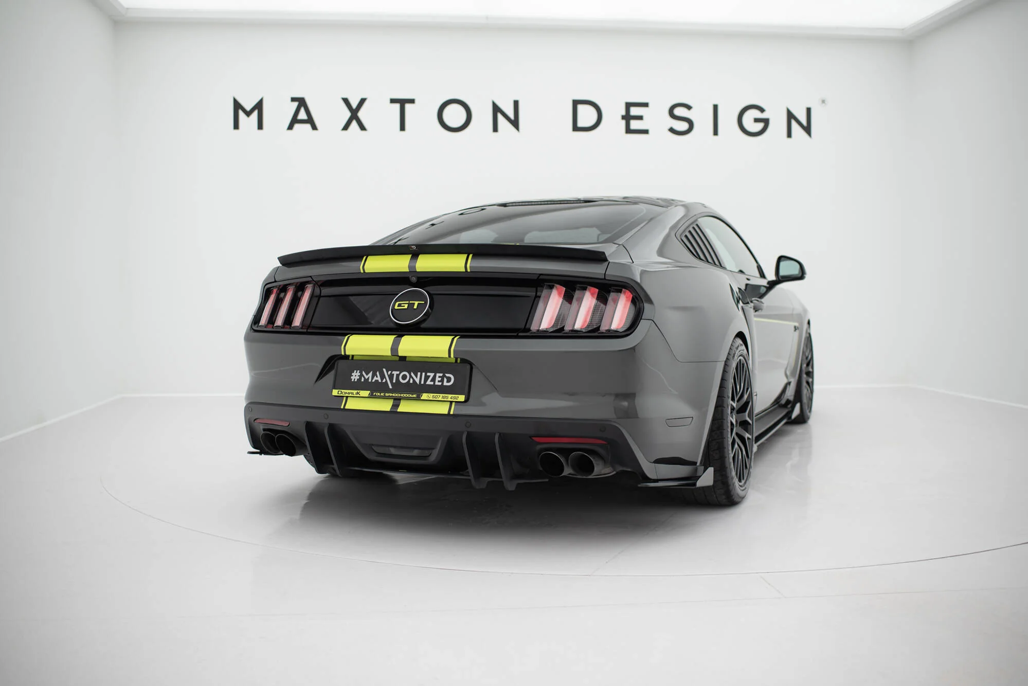 SPOILER CAP FORD MUSTANG MK6 GT - Image 2