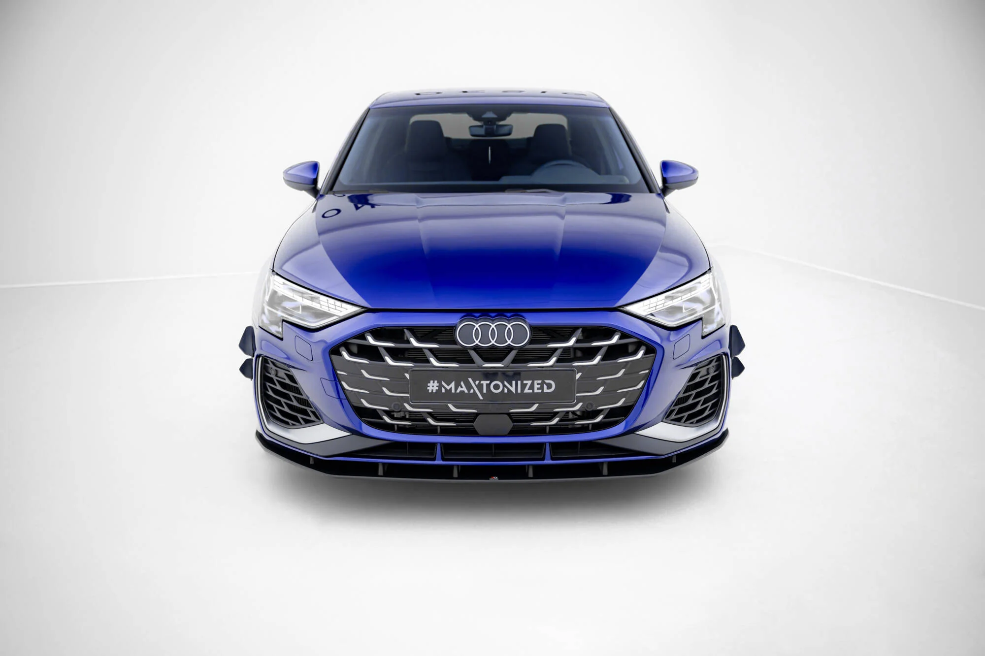 Street Pro Front Splitter Audi A3 S-Line Sedan / S3 Sedan 8Y Facelift - Image 2