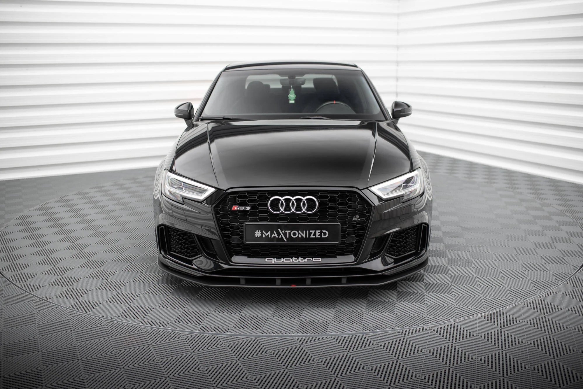 STREET PRO FRONT SPLITTER AUDI RS3 SEDAN 8V FACELIFT - Image 2