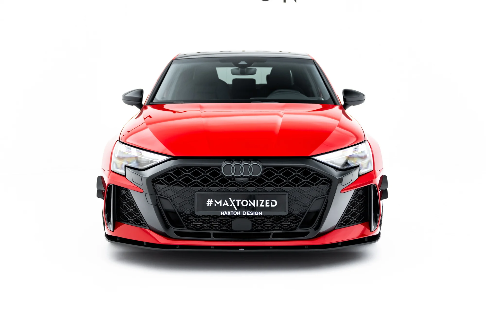 Street Pro Front Splitter Audi RS3 Sedan 8Y Facelift - Image 4