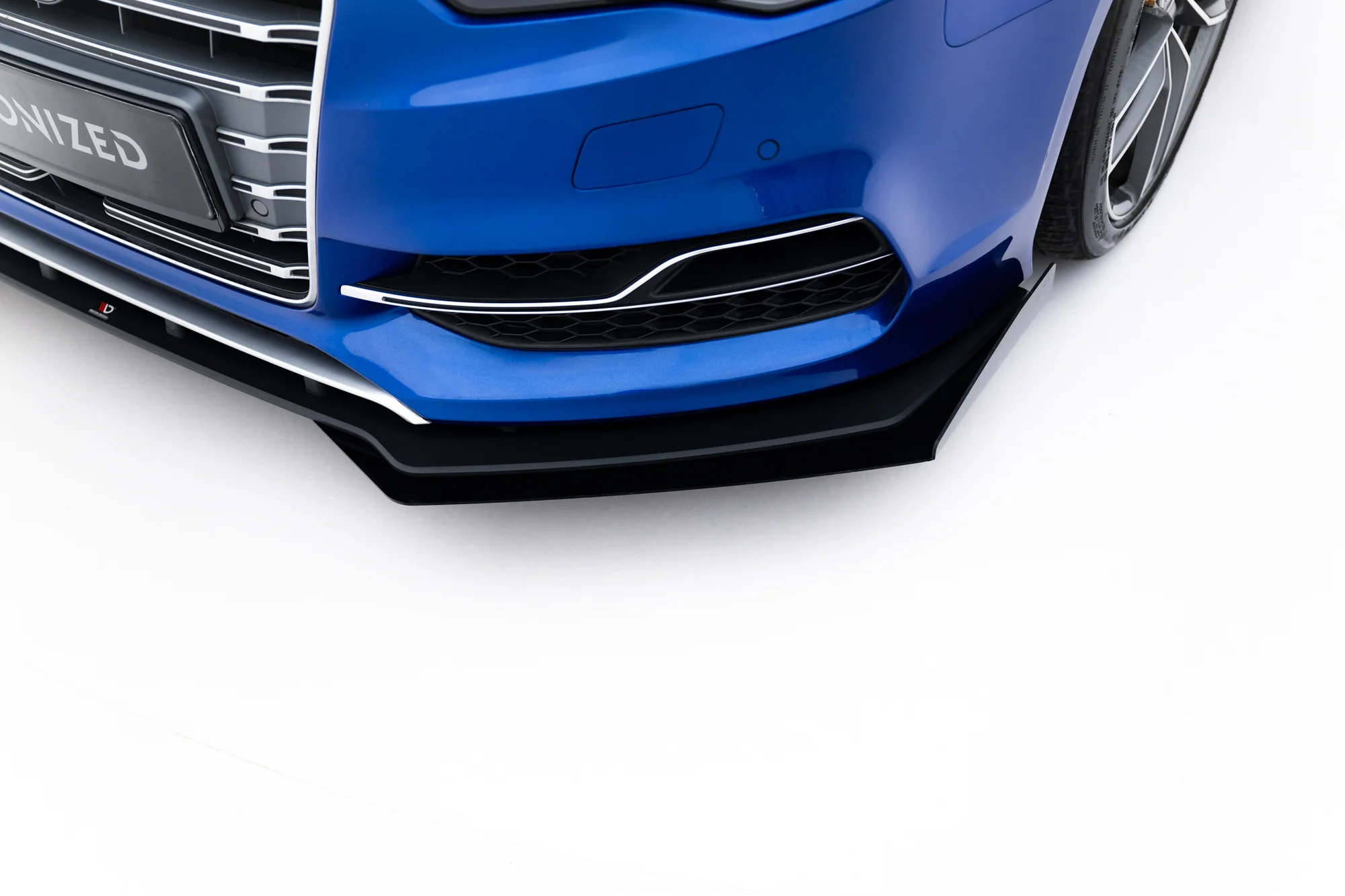 Street Pro Front Splitter + Flaps Audi S3 / A3 S-Line Sedan 8V - Image 4