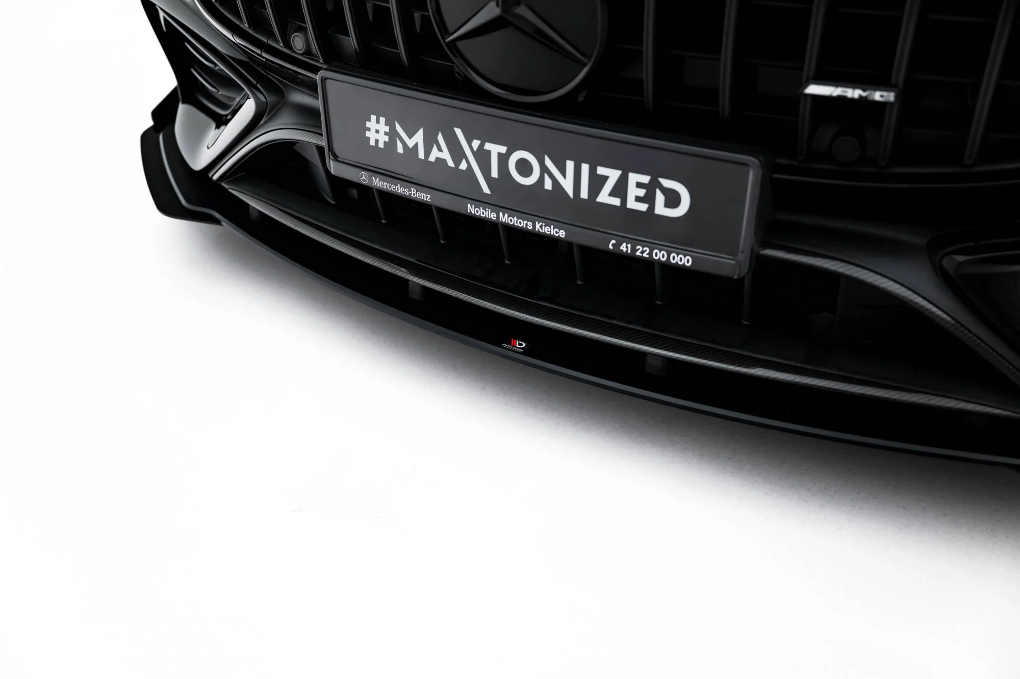 Street Pro Front Splitter + Flaps Mercedes-AMG CLE 53 C236 - Image 3