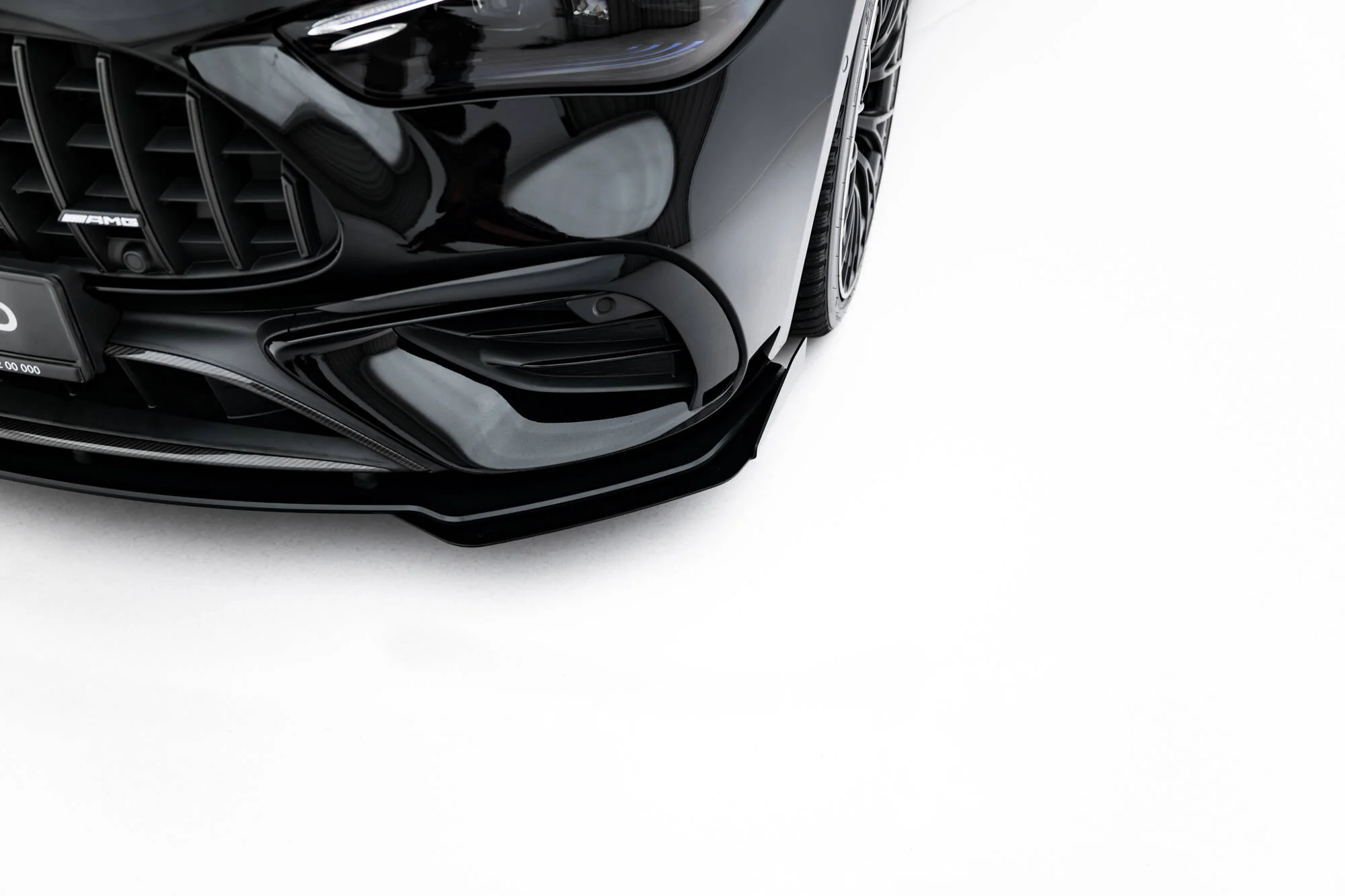 Street Pro Front Splitter + Flaps Mercedes-AMG CLE 53 C236 - Image 5