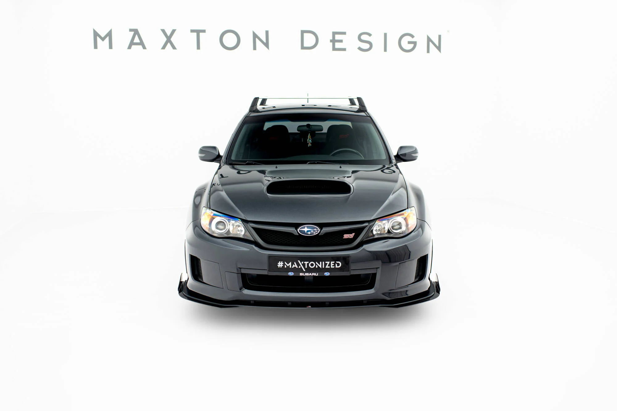 Street Pro Front Splitter + Flaps Subaru Impreza WRX STI Mk3 Facelift - Image 2