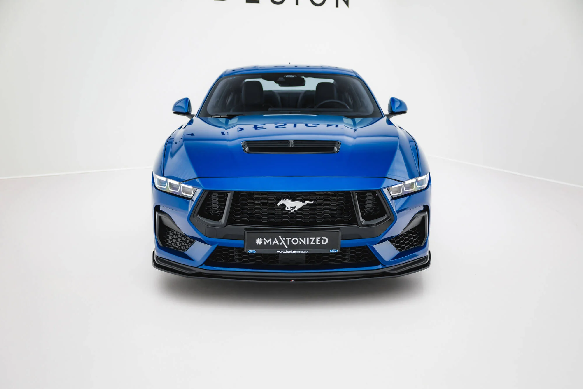 Street Pro Front Splitter Ford Mustang GT Mk7 - Image 2
