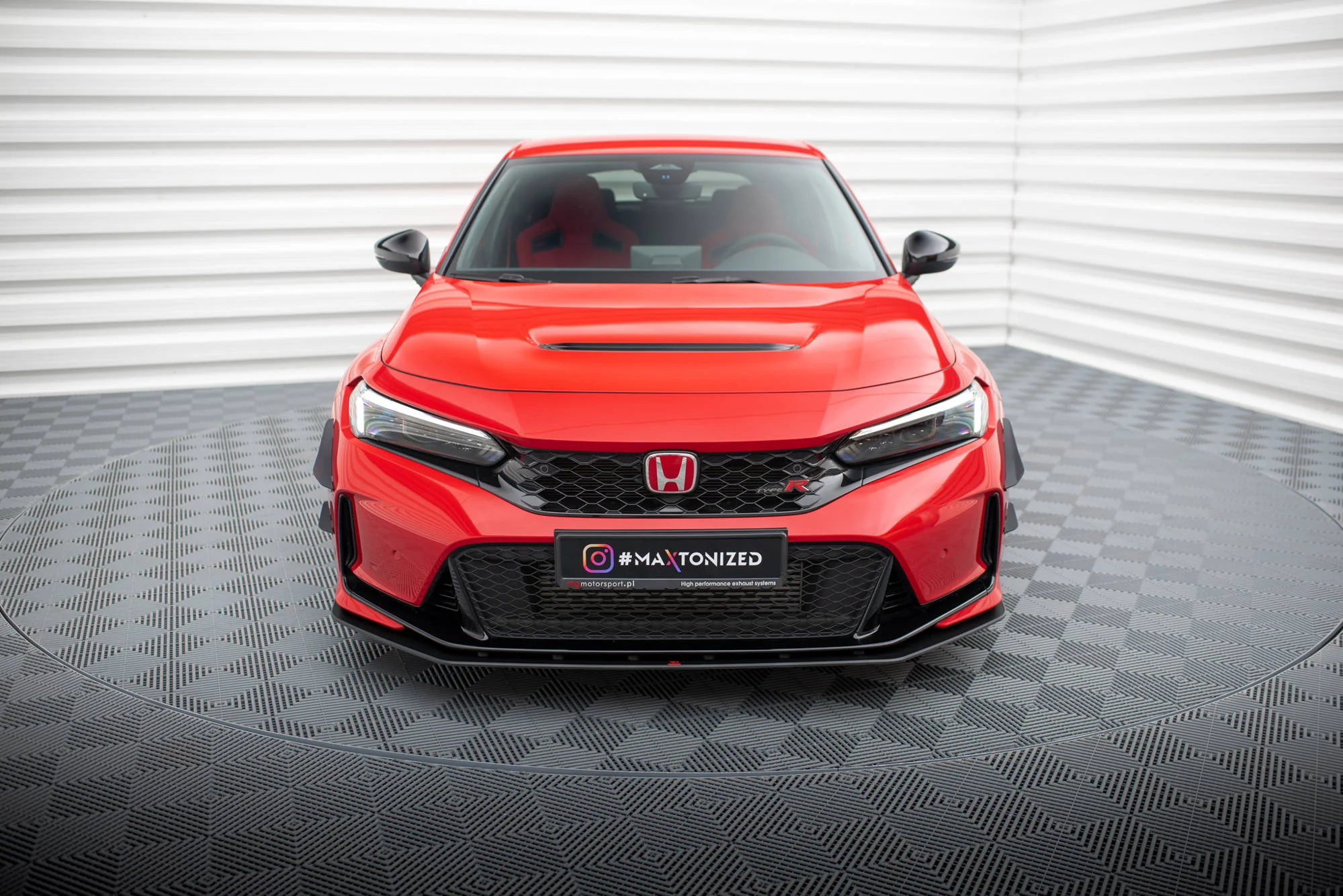 STREET PRO FRONT SPLITTER HONDA CIVIC TYPE-R MK 11 - Image 2