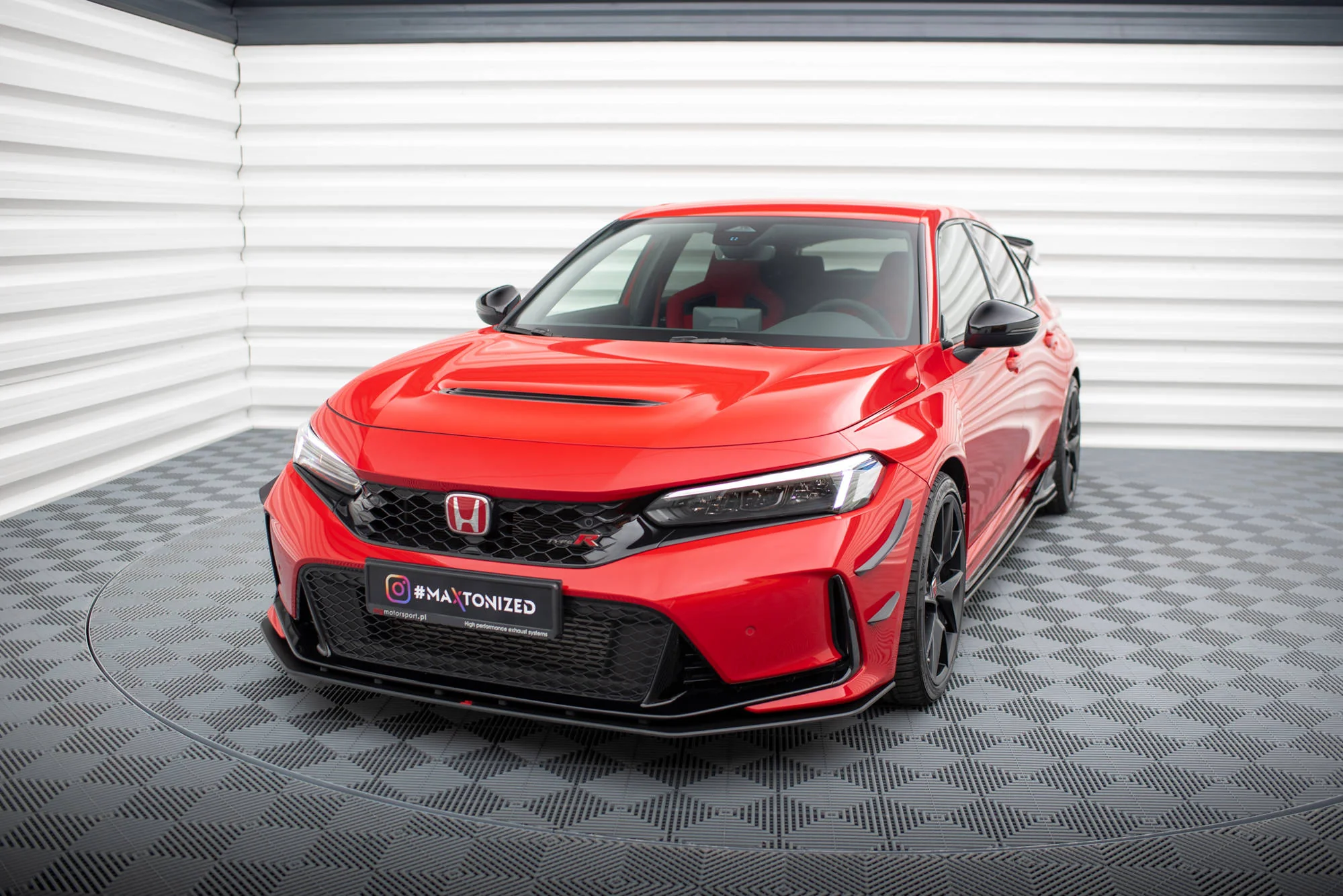 STREET PRO FRONT SPLITTER HONDA CIVIC TYPE-R MK 11 - Image 3