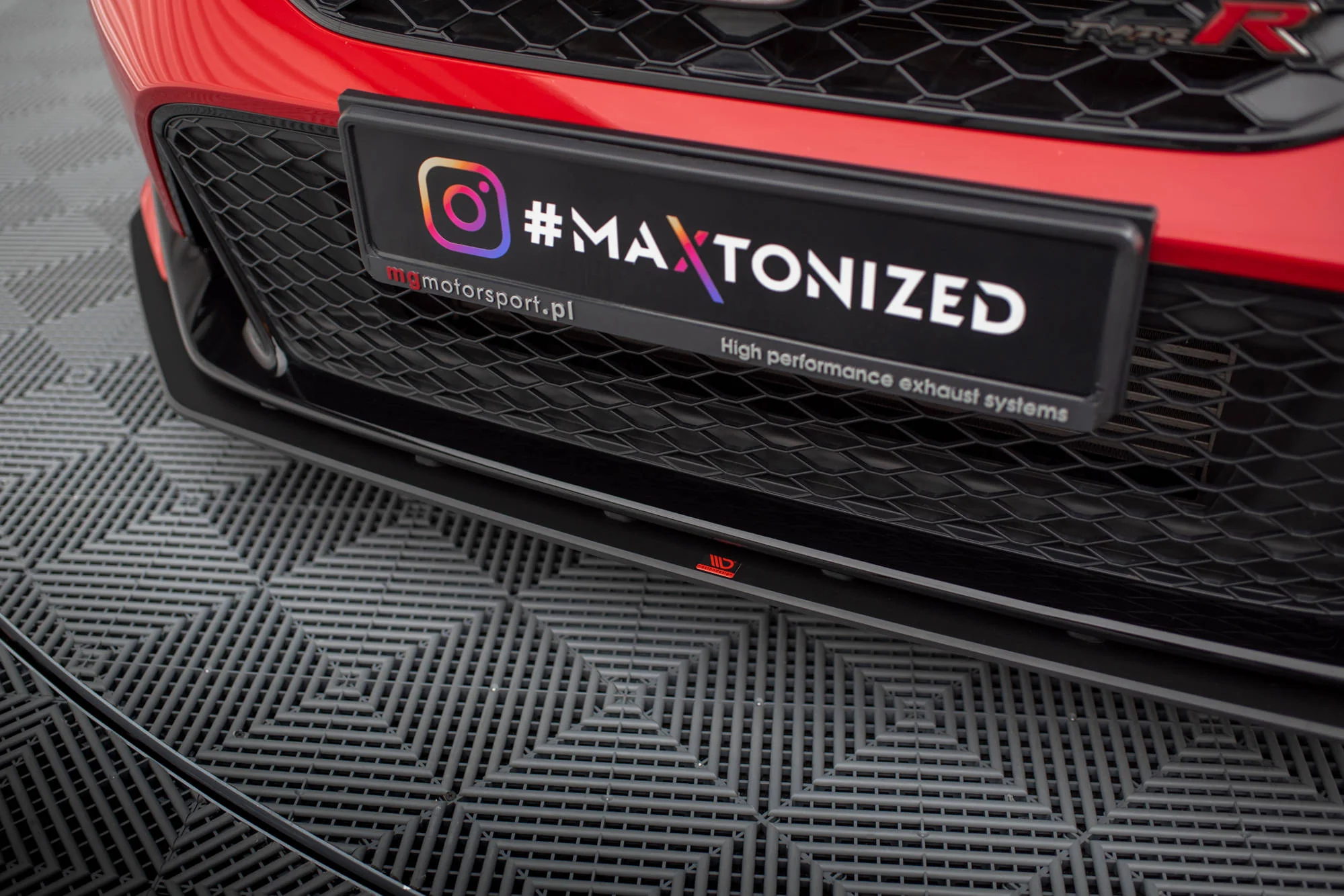 STREET PRO FRONT SPLITTER HONDA CIVIC TYPE-R MK 11 - Image 4