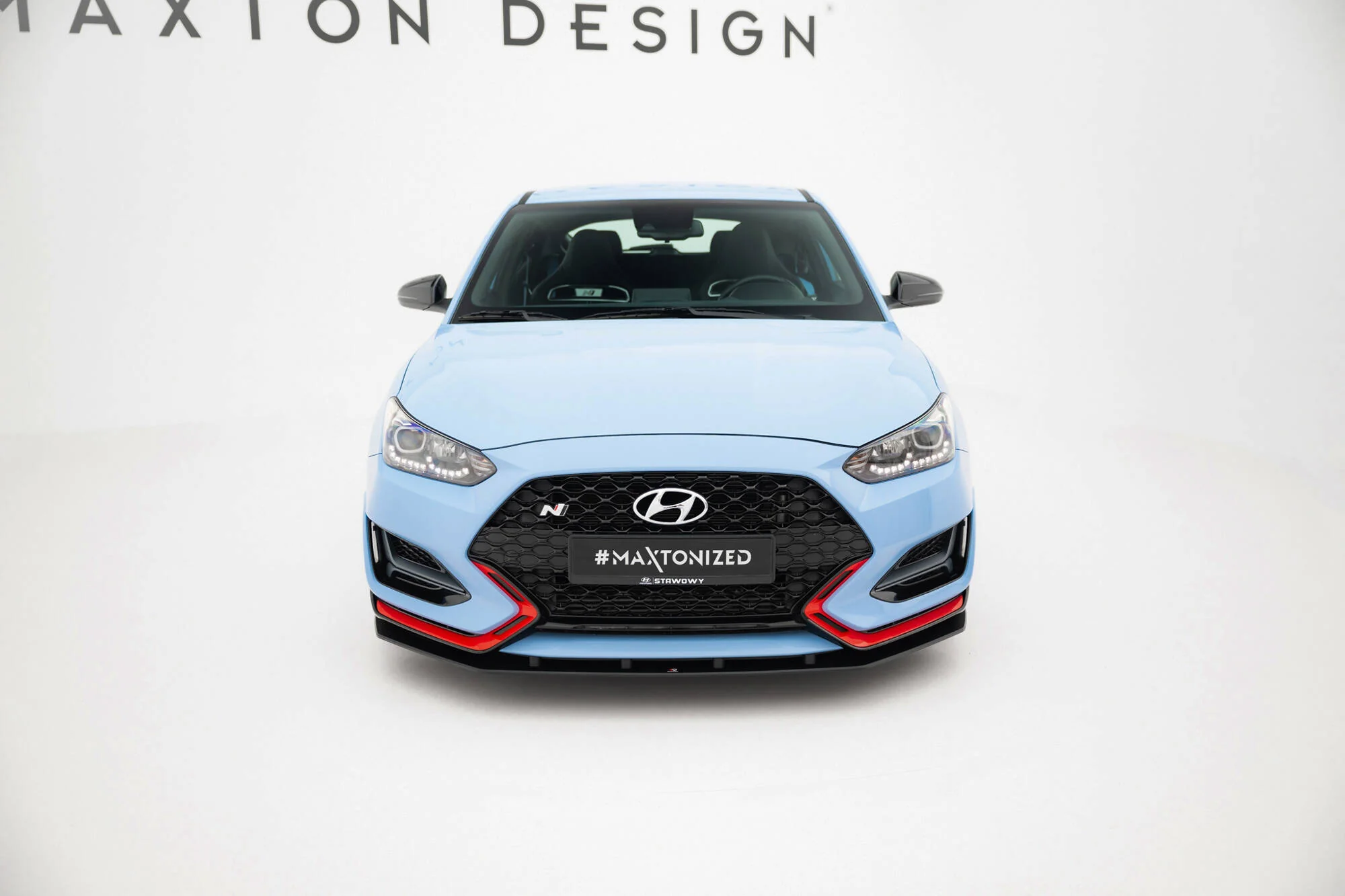 Street Pro Front Splitter Hyundai Veloster N Mk2 - Image 2