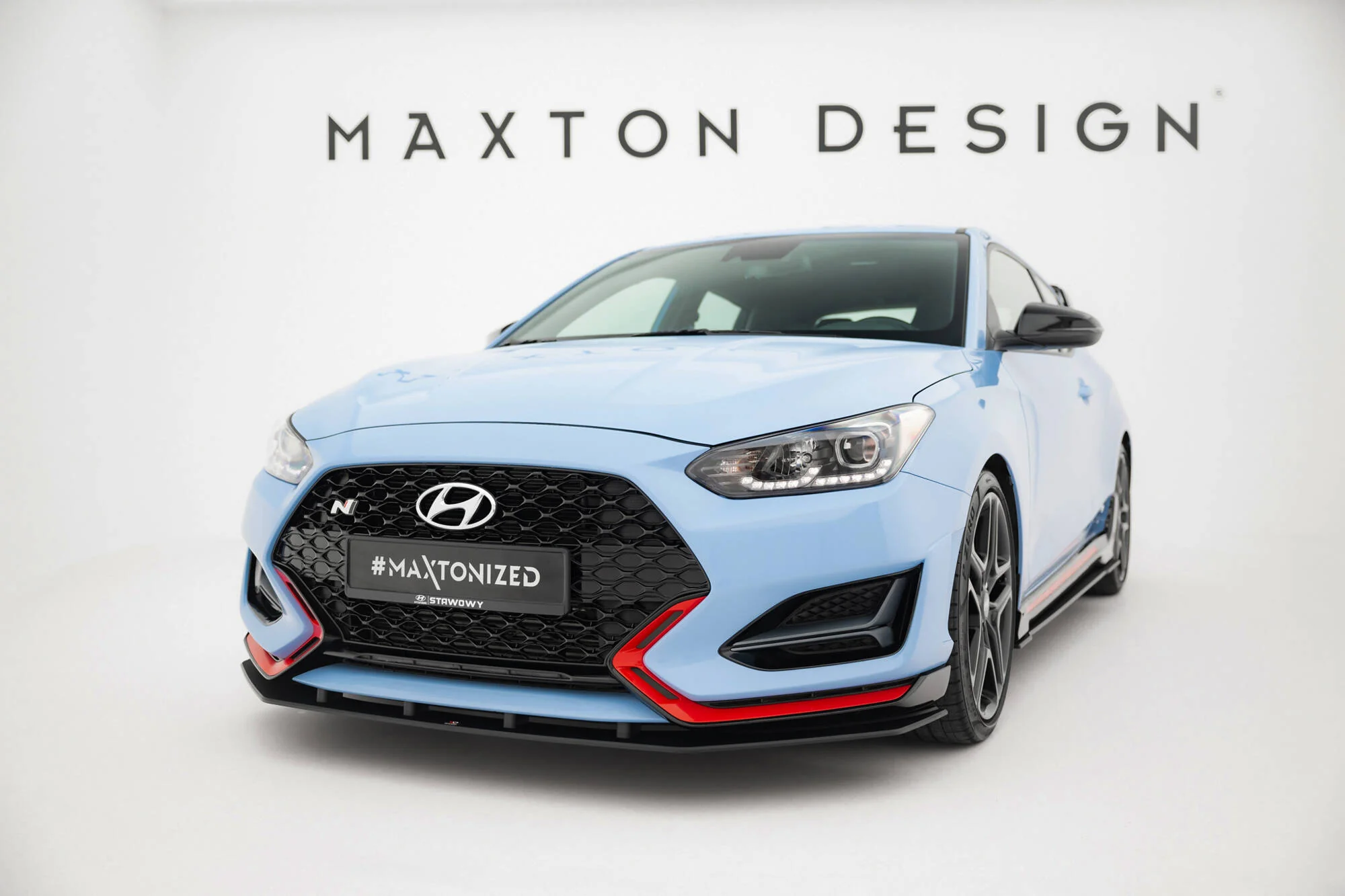 Street Pro Front Splitter Hyundai Veloster N Mk2 - Image 3