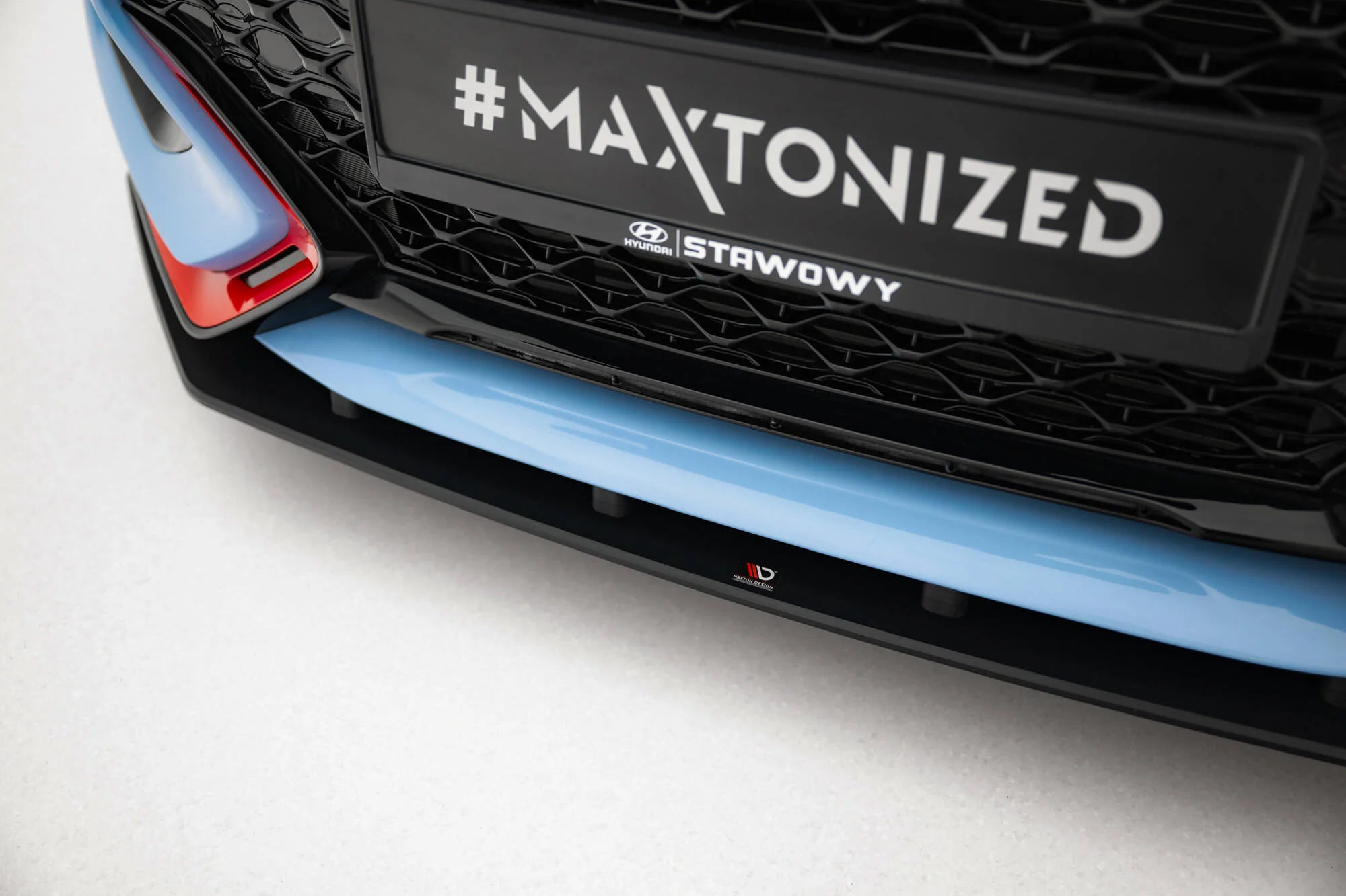 Street Pro Front Splitter Hyundai Veloster N Mk2 - Image 4