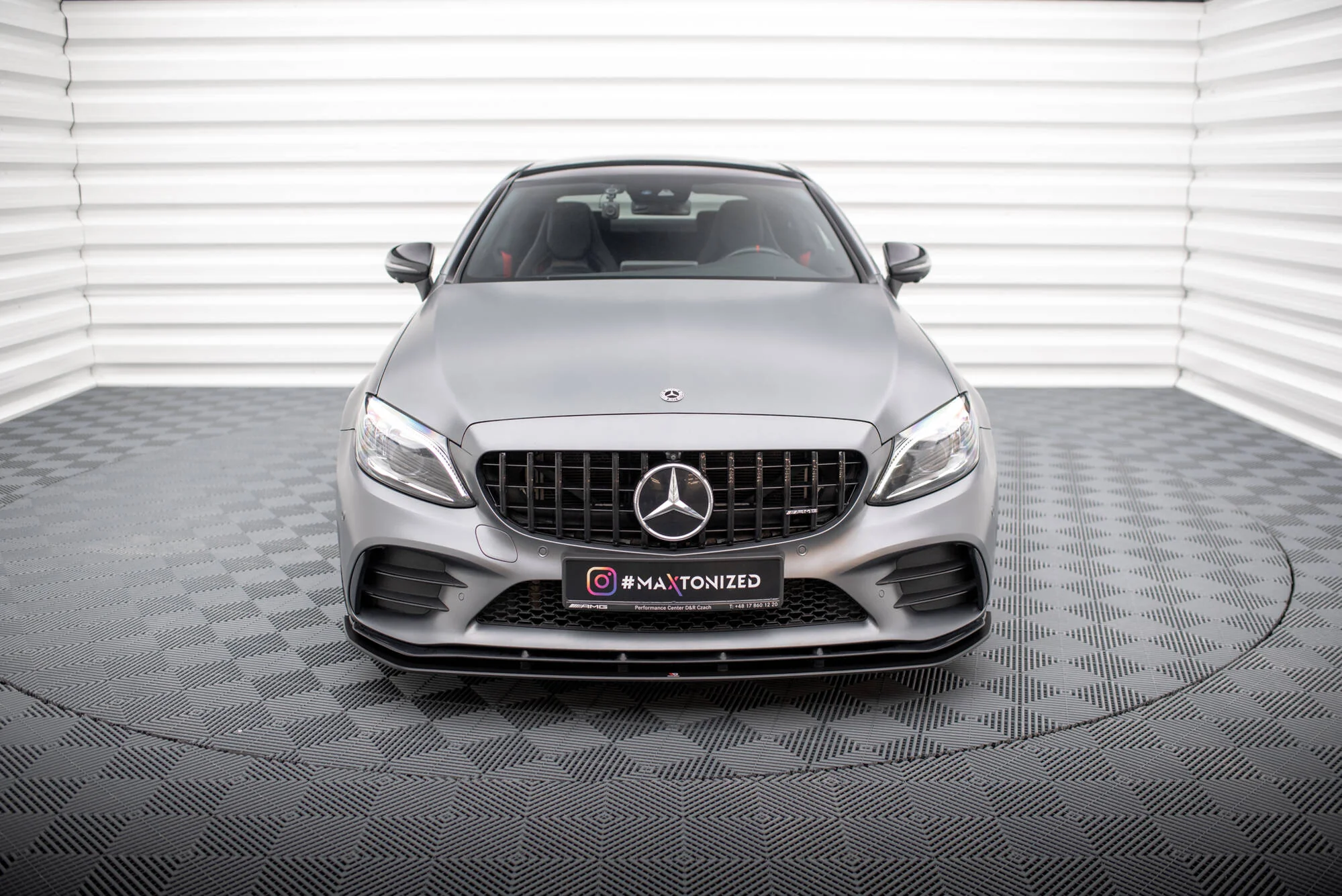 STREET PRO FRONT SPLITTER MERCEDES-AMG C43 COUPE C205 FACELIFT - Image 4