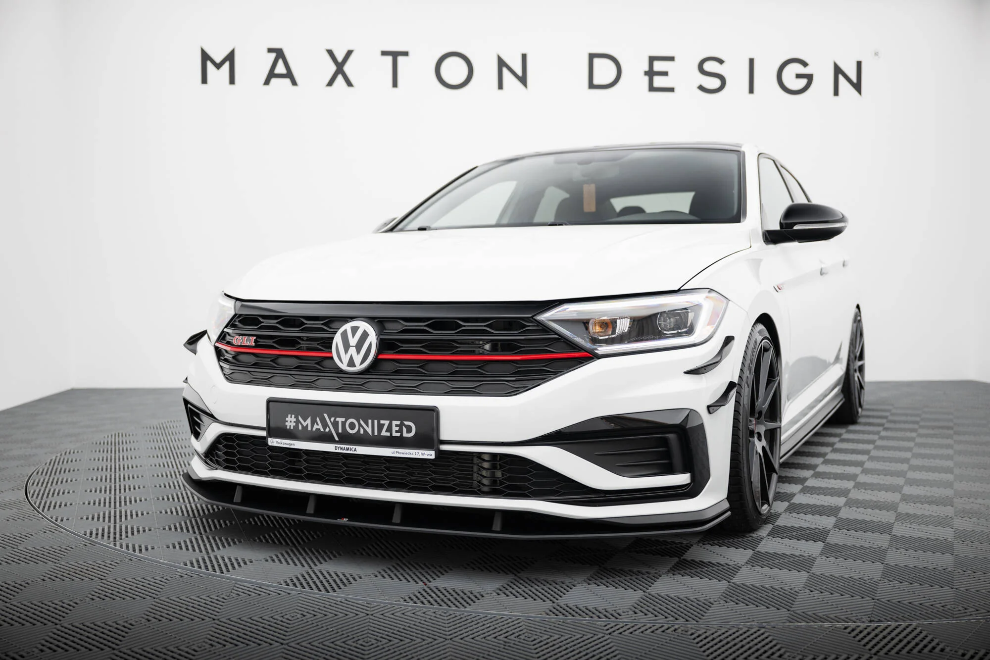 STREET PRO FRONT SPLITTER VOLKSWAGEN JETTA GLI MK7 - Image 3