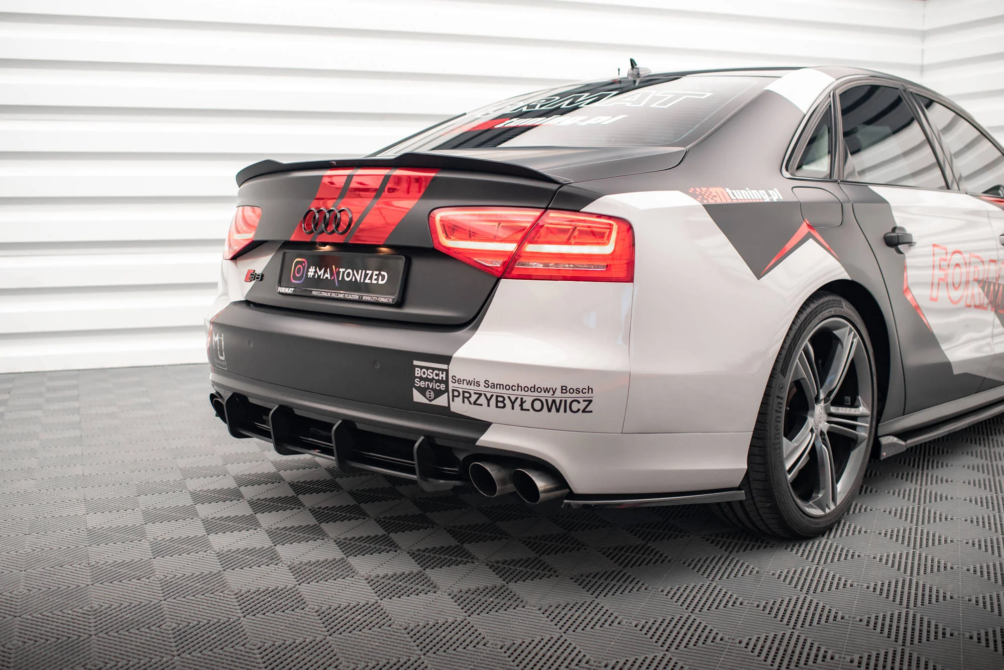 STREET PRO REAR DIFFUSER AUDI S8 D4 - Image 3