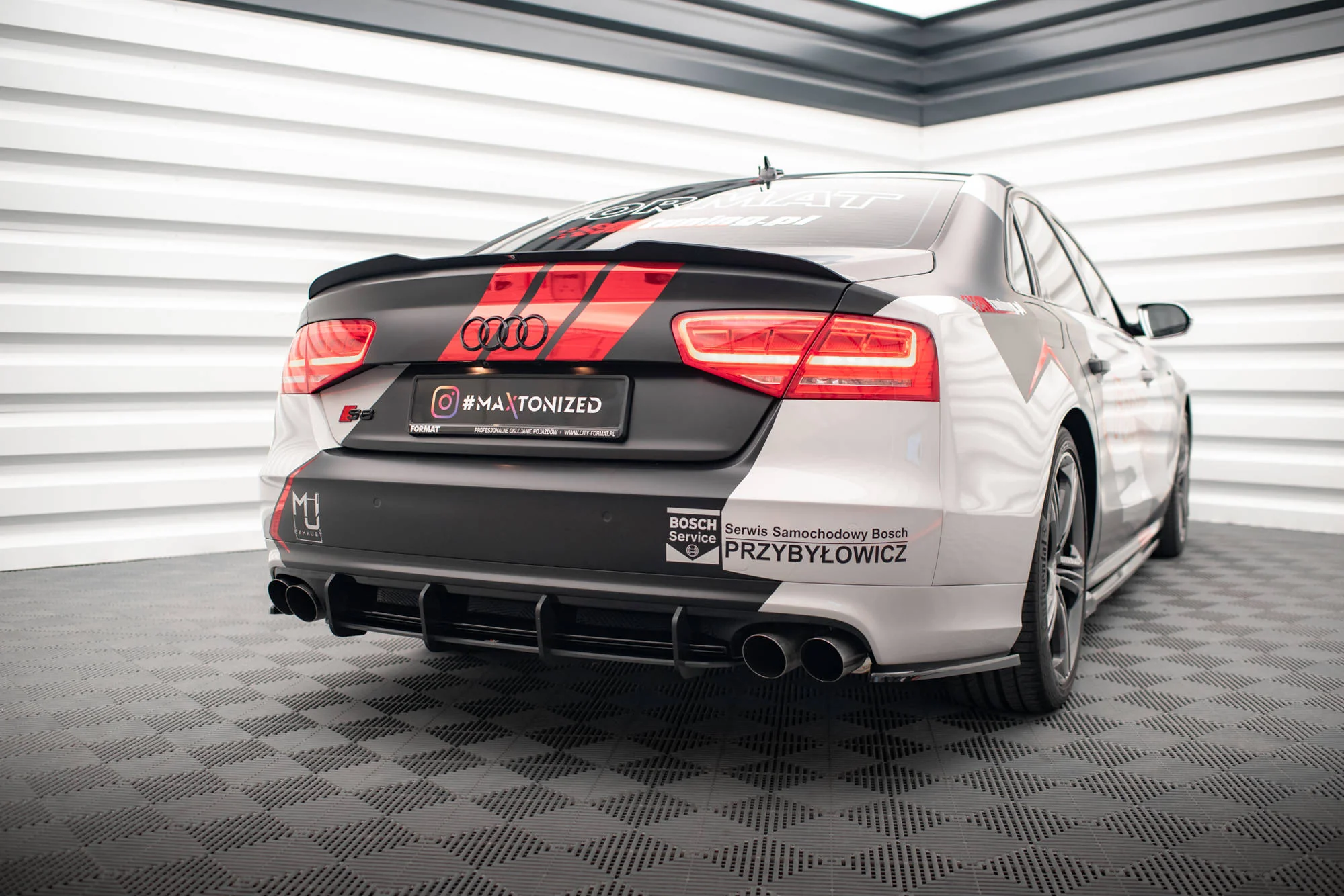 STREET PRO REAR DIFFUSER AUDI S8 D4 - Image 5
