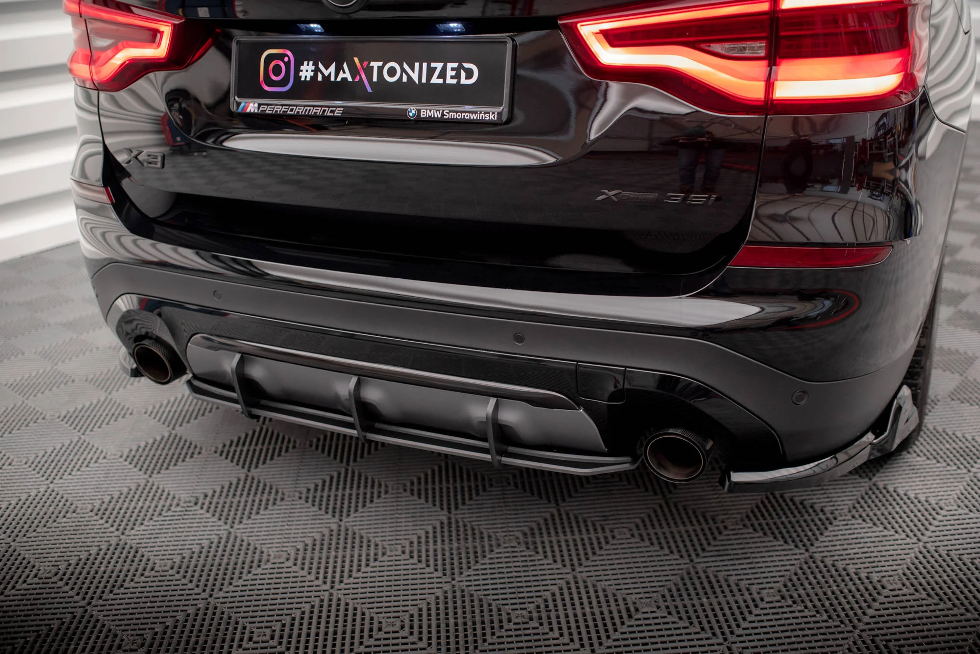 STREET PRO REAR DIFFUSER BMW X3 G01 - Image 4