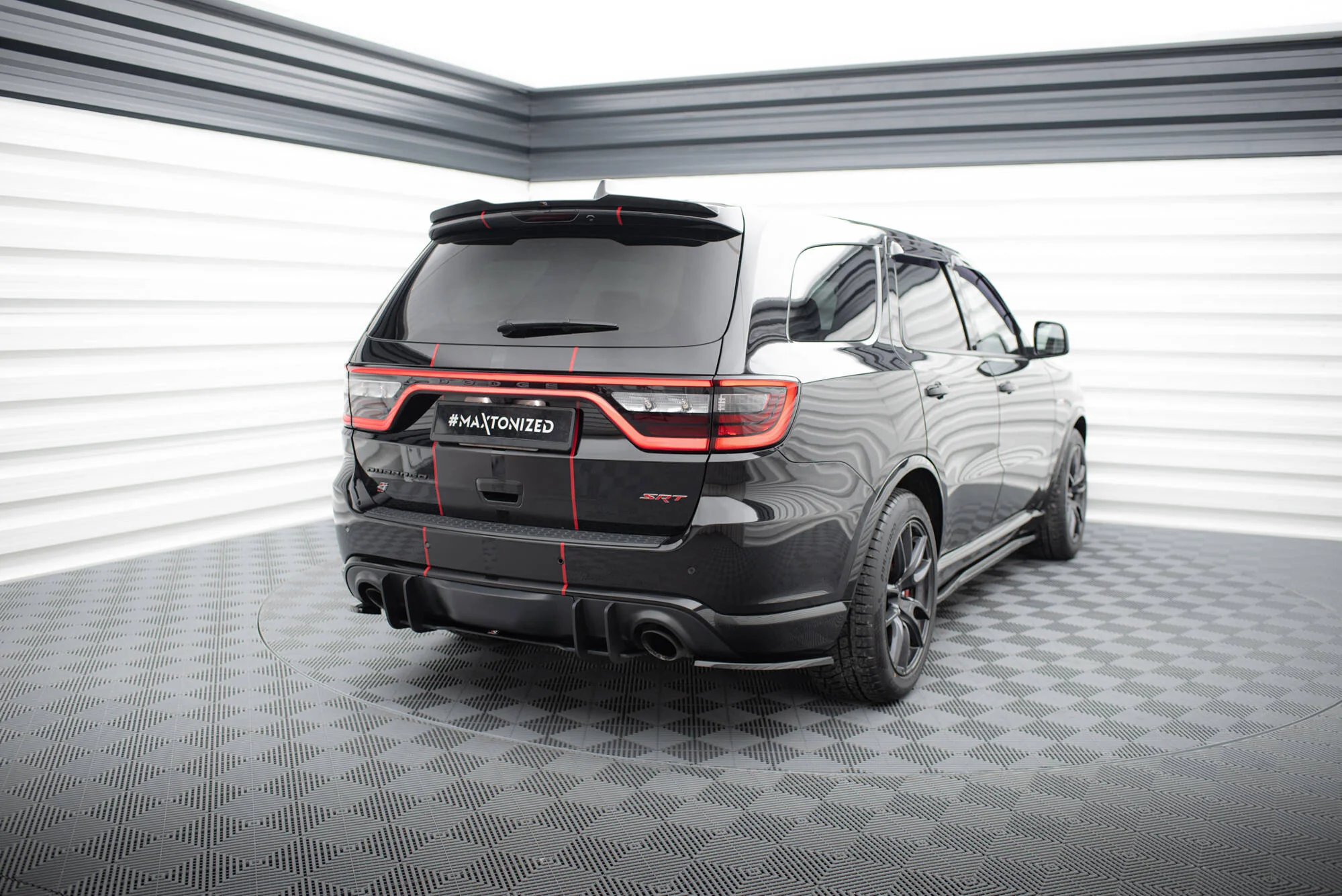 Street Pro Rear Diffuser Dodge Durango SRT Mk3 - Image 2