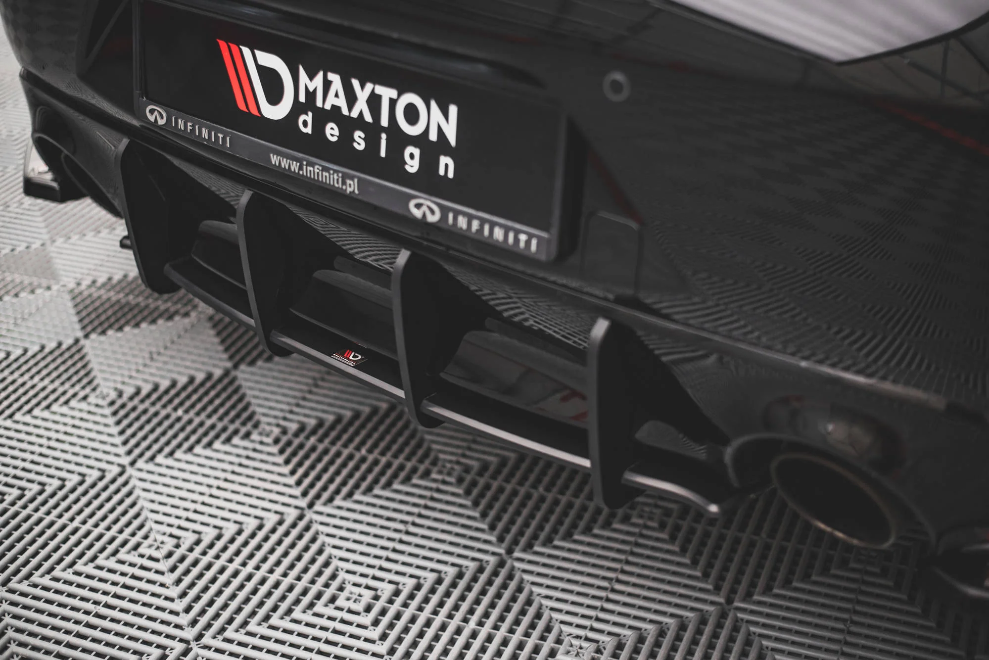 STREET PRO REAR DIFFUSER INFINITI Q60 S MK2 - Image 2