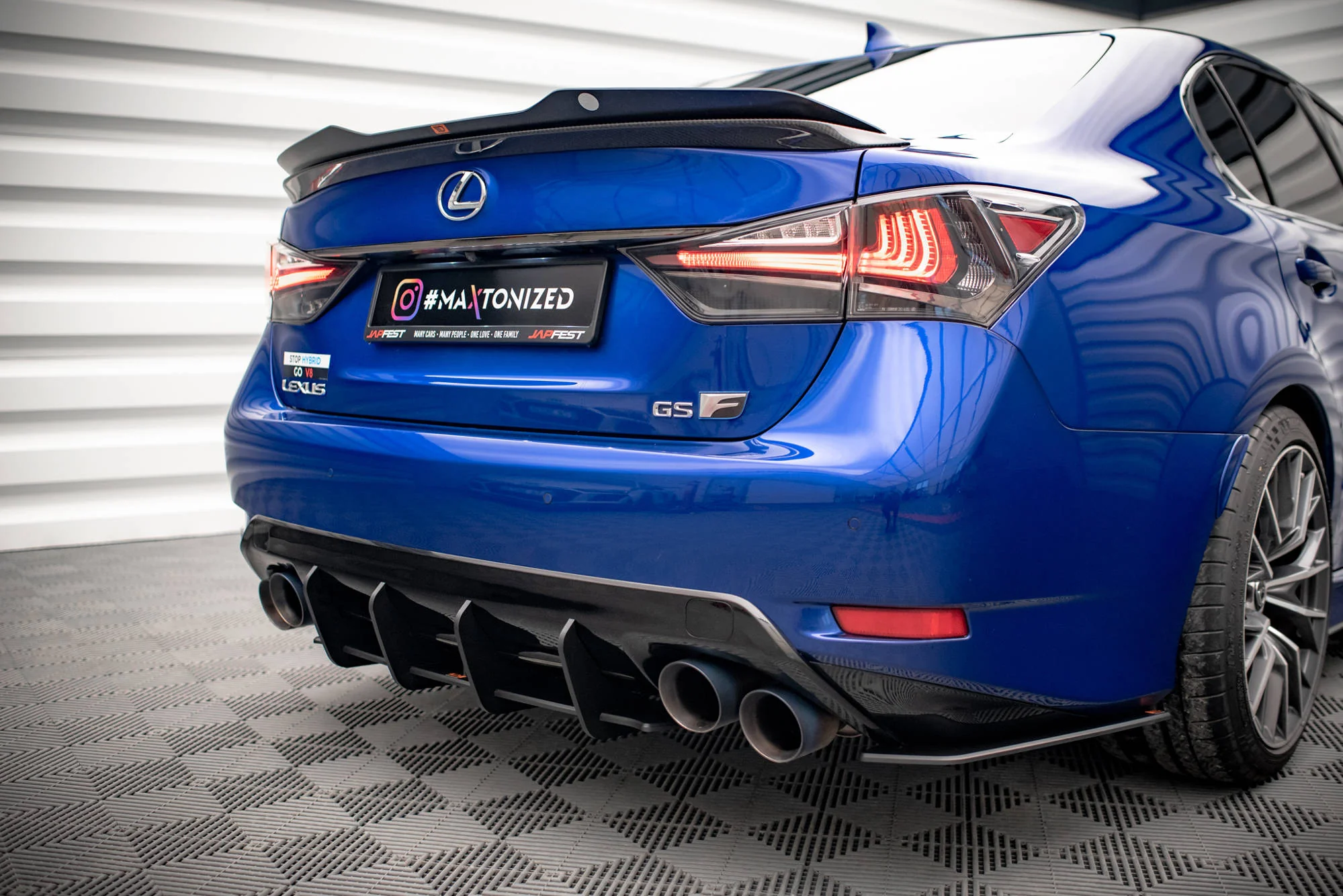 Street Pro Rear Diffuser Lexus GS F Mk4 Facelift - Image 3