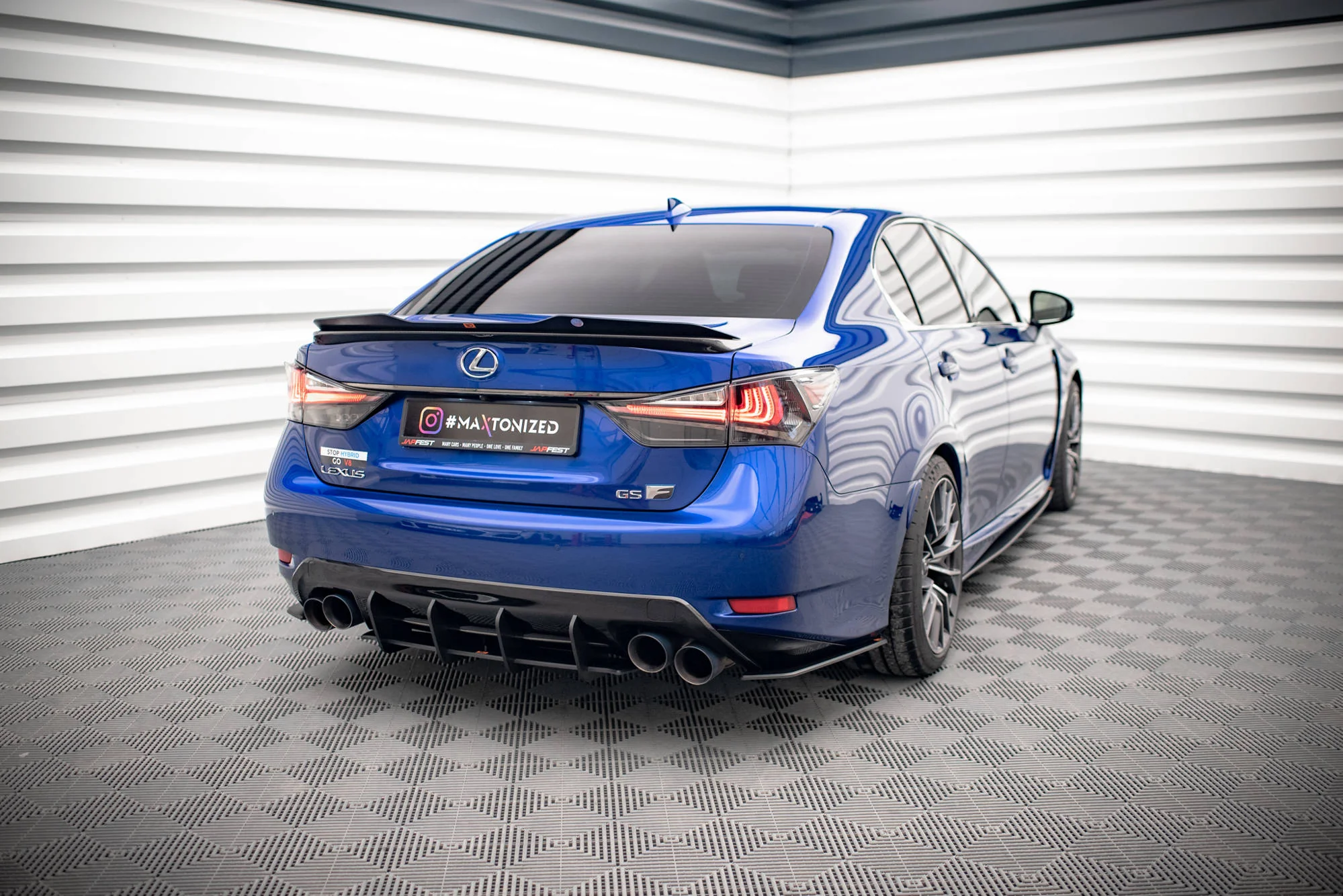 Street Pro Rear Diffuser Lexus GS F Mk4 Facelift - Image 4