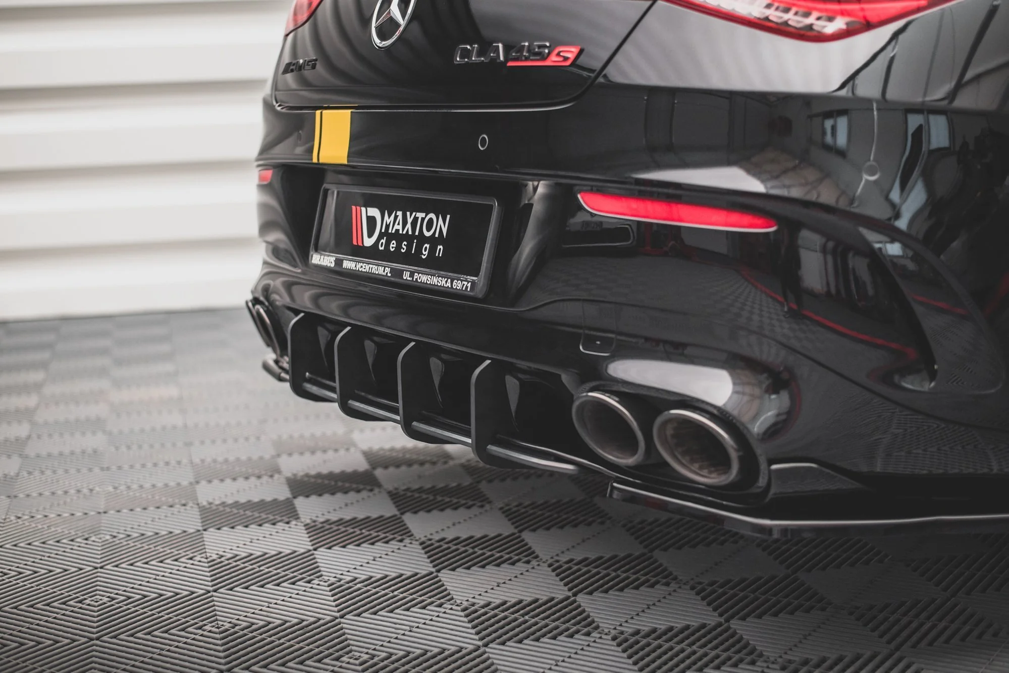 STREET PRO REAR DIFFUSER MERCEDES-AMG CLA 35 / 45 AERO C118 - Image 2