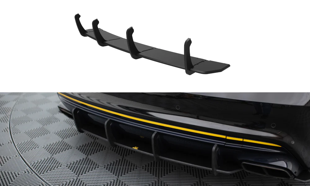 STREET PRO REAR DIFFUSER MERCEDES-AMG CLA 45 C117 FACELIFT