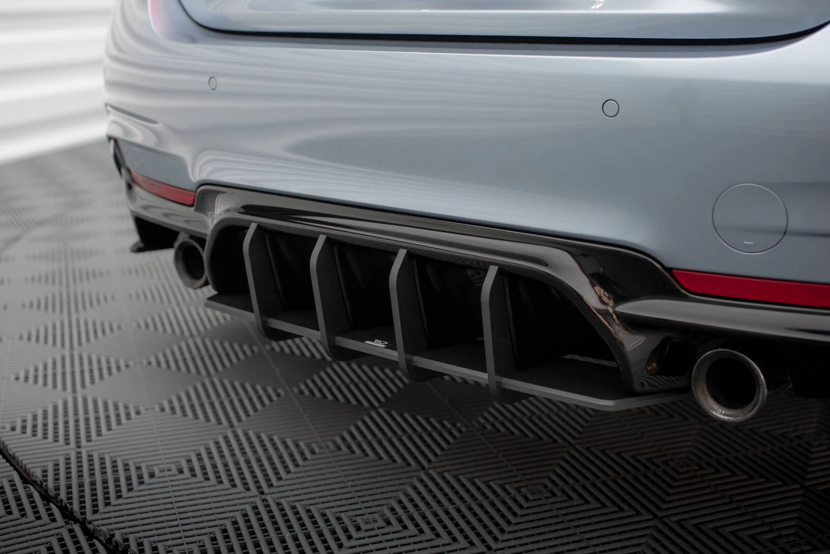 Street Pro Rear Diffuser V.1 BMW 435 Coupe M-Pack F32 (set for Maxton valance only) - Image 2
