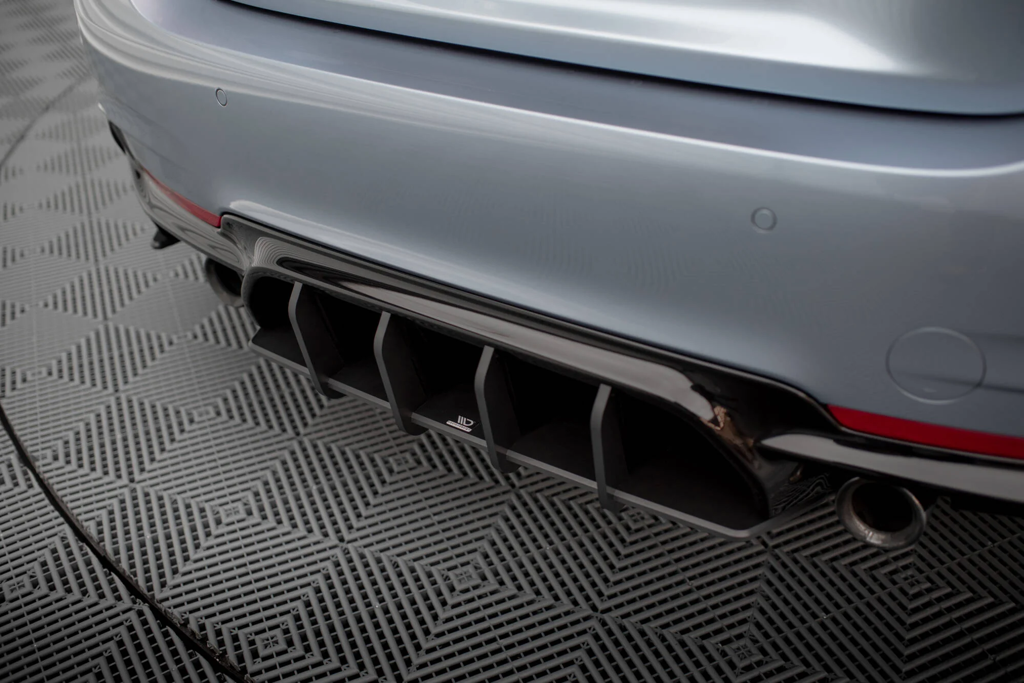 Street Pro Rear Diffuser V.1 BMW 435 Coupe M-Pack F32 (set for Maxton valance only) - Image 3