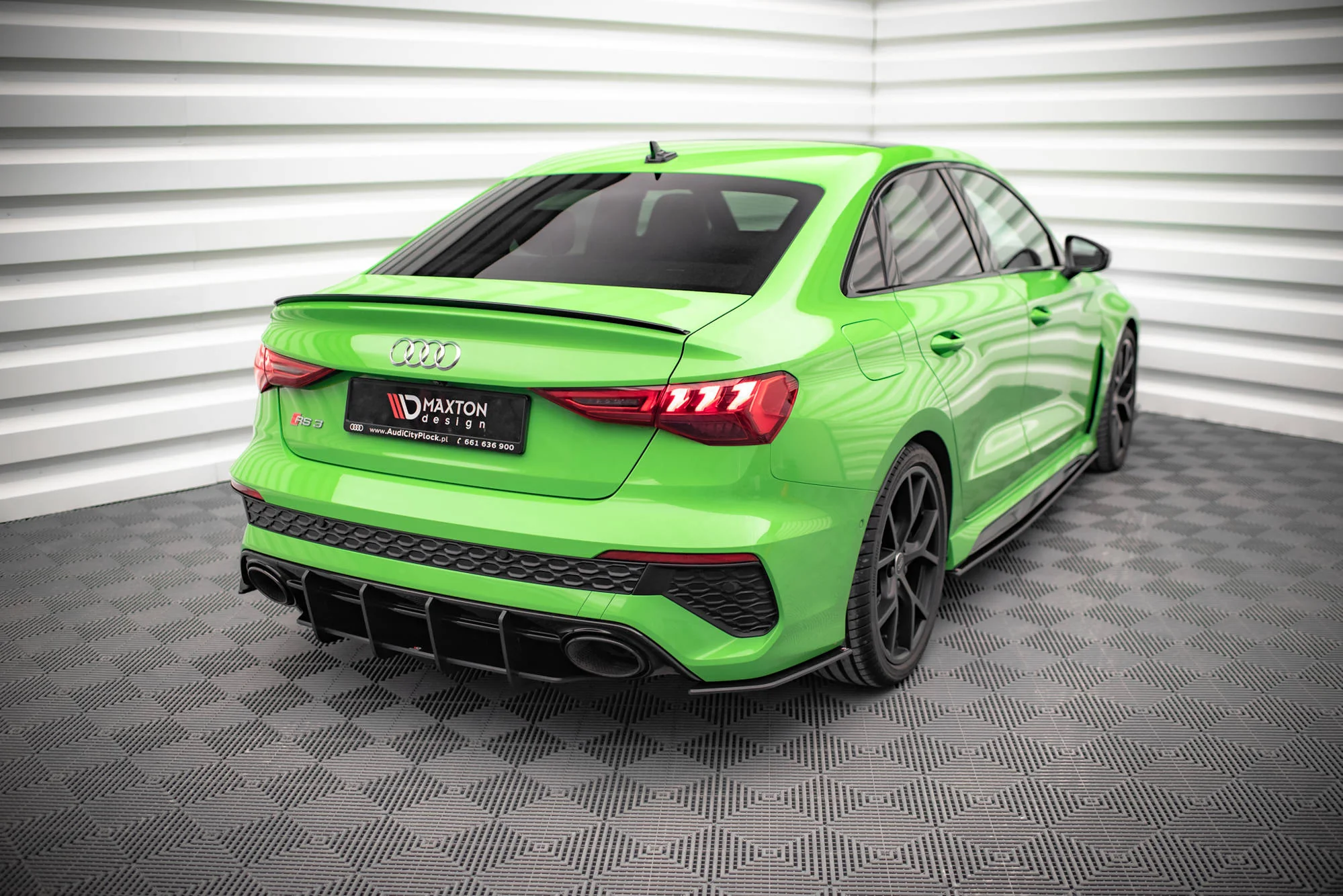 STREET PRO REAR SIDE SPLITTERS AUDI RS3 SEDAN 8Y - Image 2