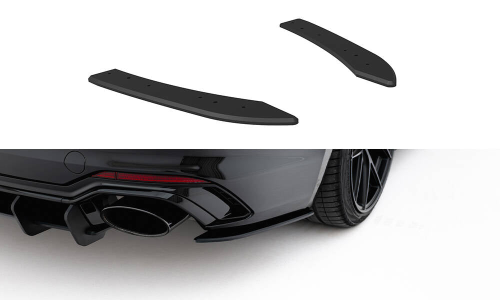 Street Pro Rear Side Splitters Audi RS5 Sportback / Coupe F5