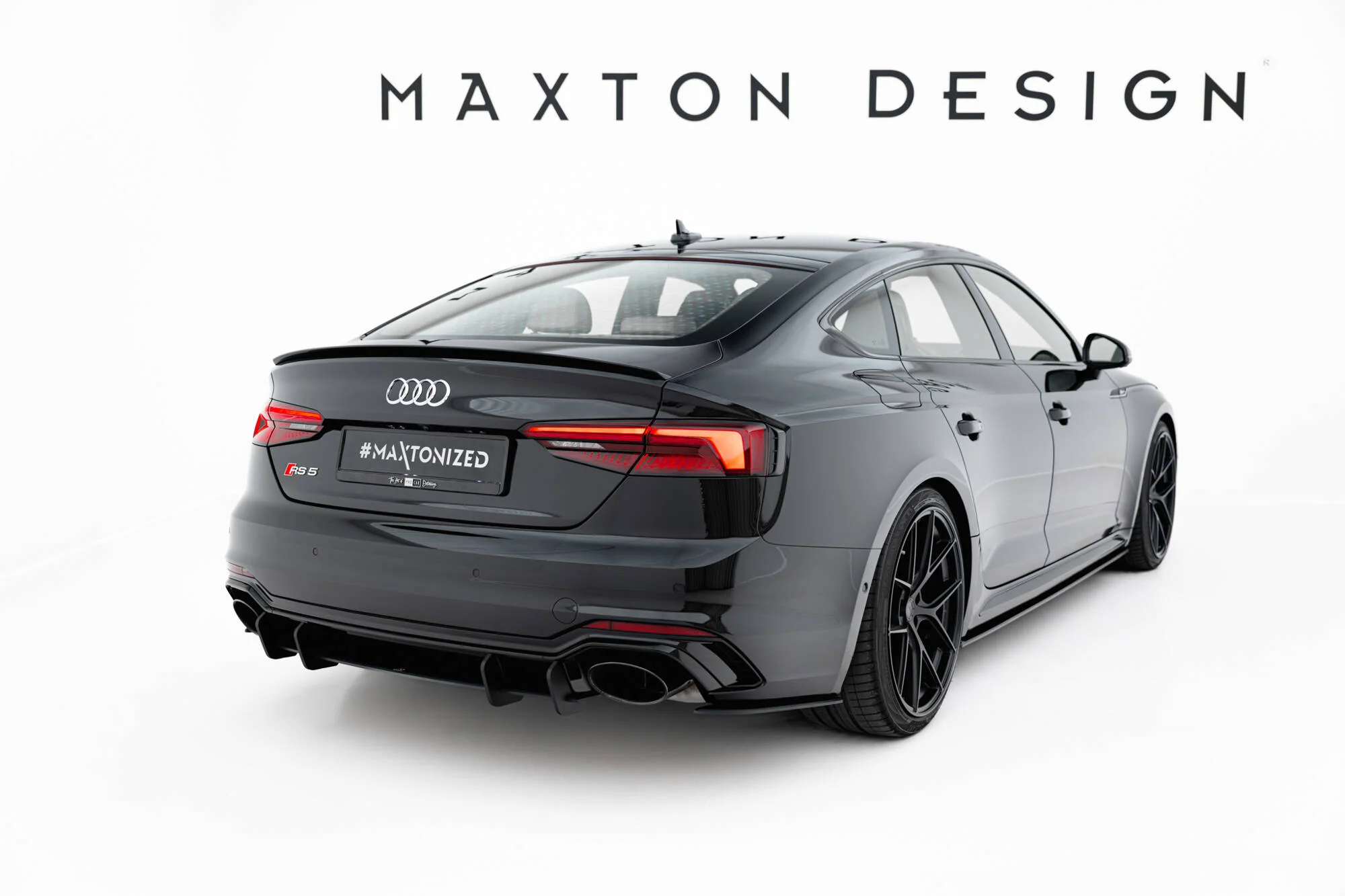 Street Pro Rear Side Splitters Audi RS5 Sportback / Coupe F5 - Image 2